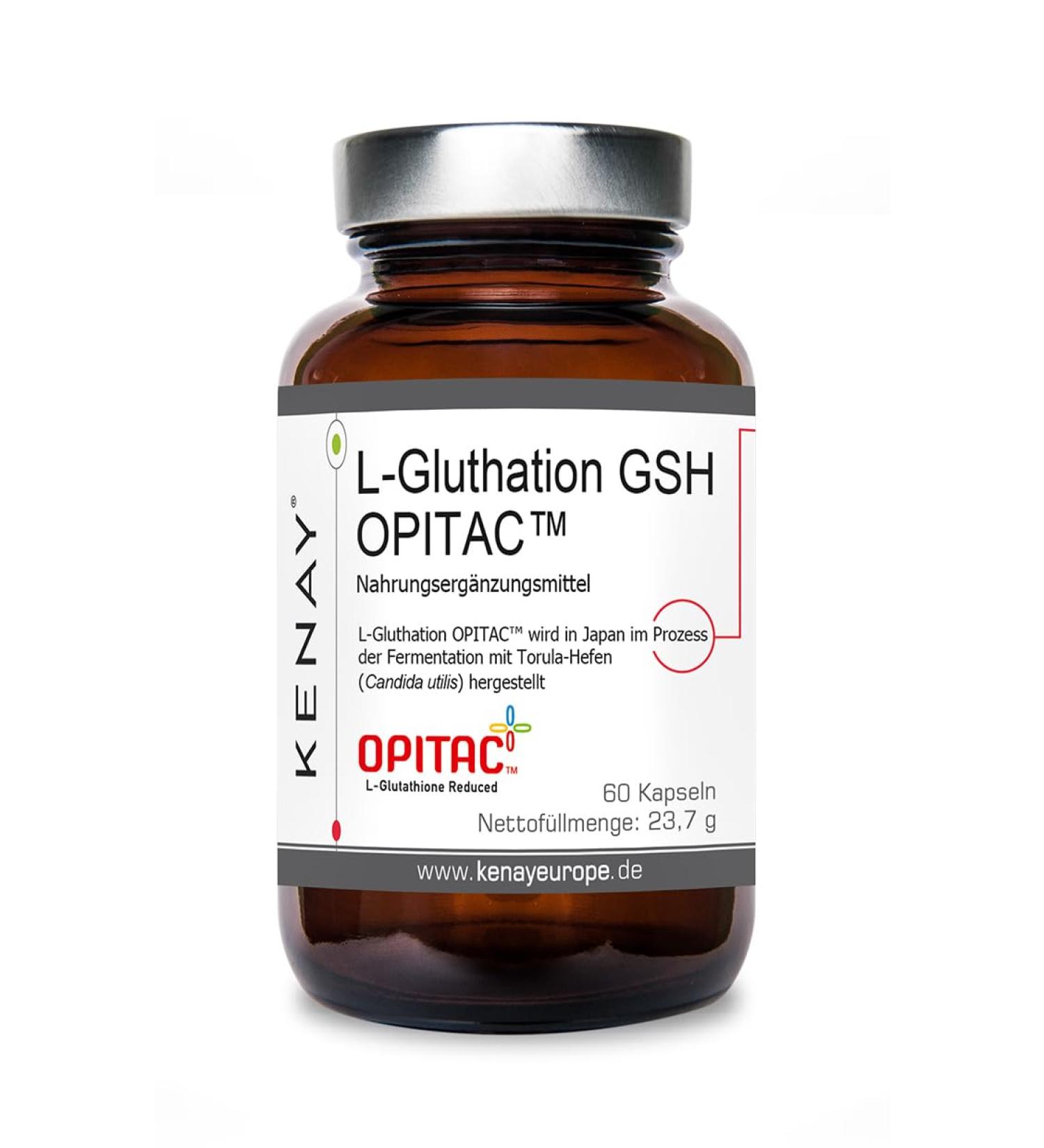 L-Gluthation GSH OPITAC 60 Capsules Dietary Supplement - Buy Online on GoSupps.com