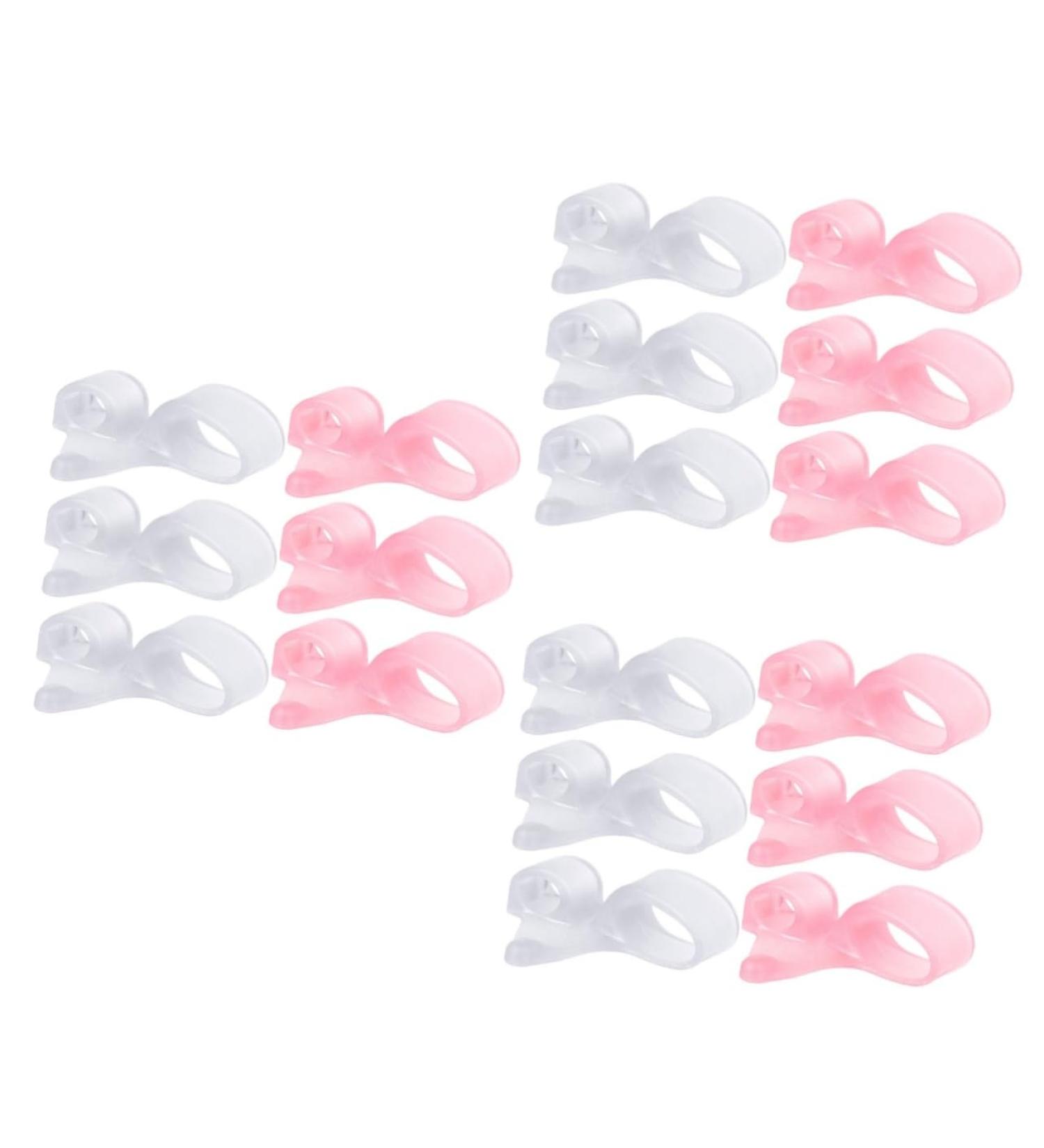 Hemoton 36 Pcs Double Hole Splitter Thumb Splint Set - Thumb Protector for Bunion Relief and Alignment - Includes Thumb Spreader and Hammer Straightener - 5.6x2cm - Buy Online on GoSupps.com