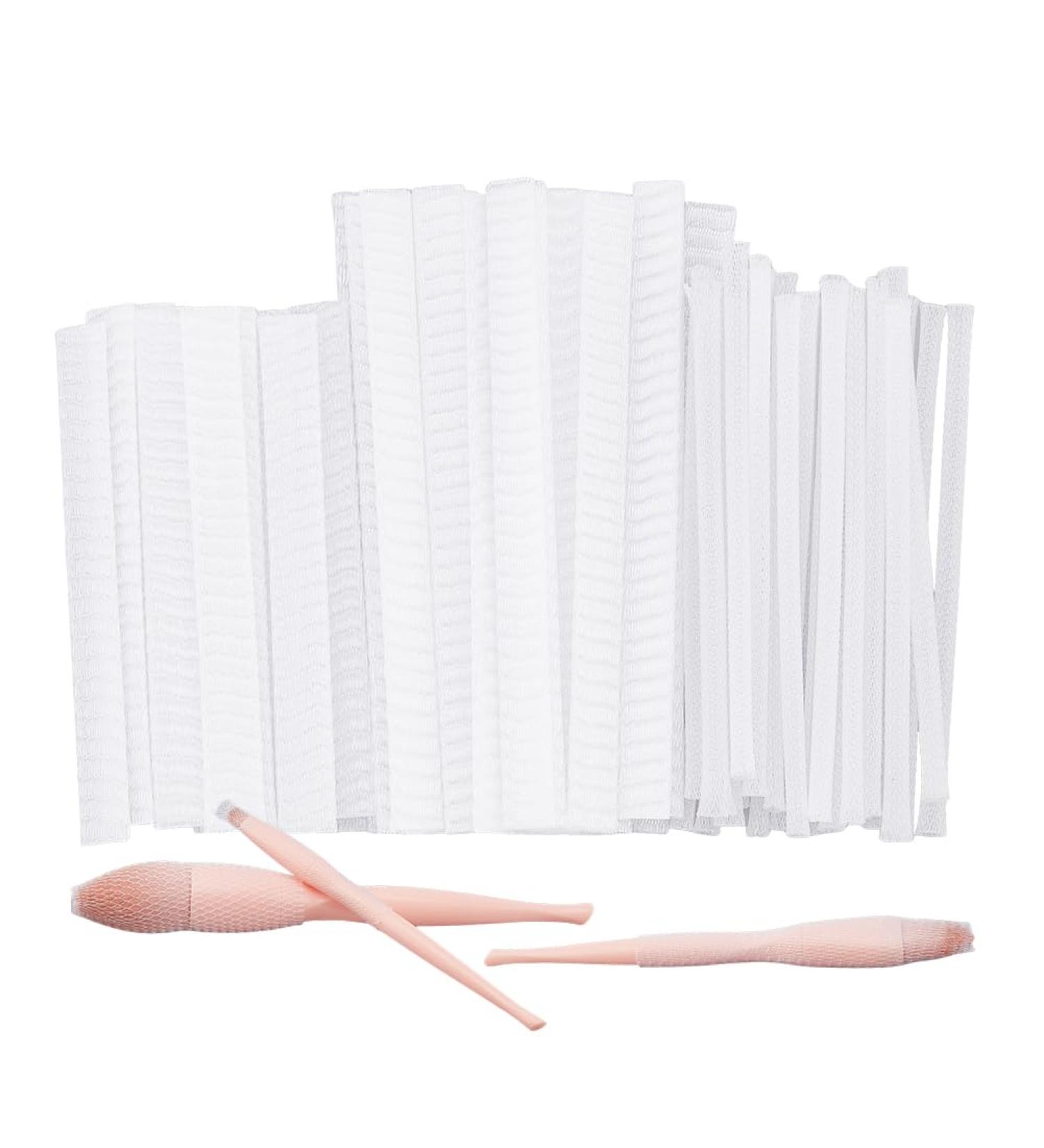 Buy SUPERFINDINGS 150Pcs Makeup Brushes Protector | Reusable Mesh Cover for Eyeshadow Brushes | 3 Sizes | Expandable & Stretch Saver Net - Buy Online on GoSupps.com