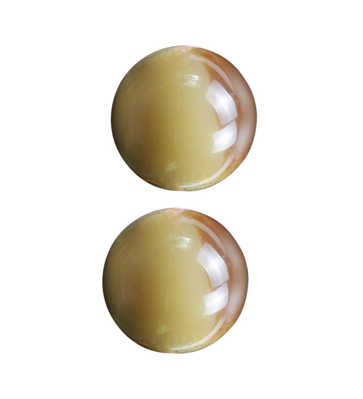 Beavorty 2-St Horn Fitness Balls - Chinese Health Balls for Hand Strength Training & Stress Relief - Ideal Hand Massage Tools - Buy Online on GoSupps.com