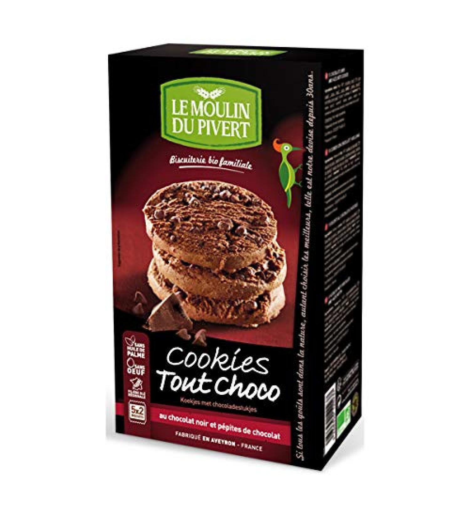 Le Moulin Du Pivert - All Chocolate Cookies 175G - Sold per unit - Buy Online on GoSupps.com