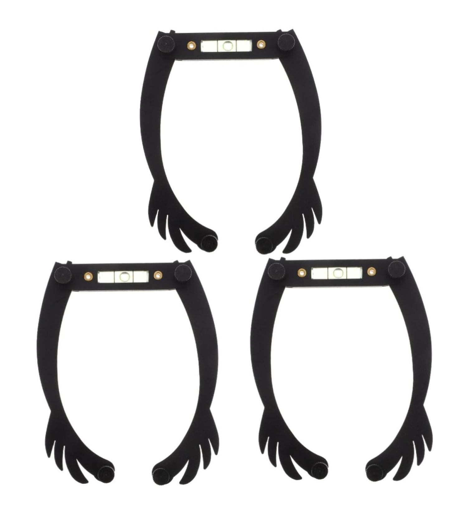 FOMIYES 3pcs White Outfit Eye Brow Shaping Kit Eyebrow Mapping Kit Suite Eyebrow Trimming Eyebrow Line - Buy Online on GoSupps.com