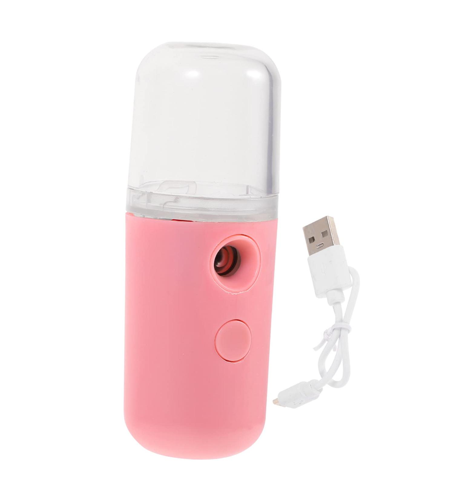 Mini Humidifier Steamer Pot Mini Home Humidifier Hot Face Sprayer Face Steamer Spray Meter Make up - Buy Online on GoSupps.com
