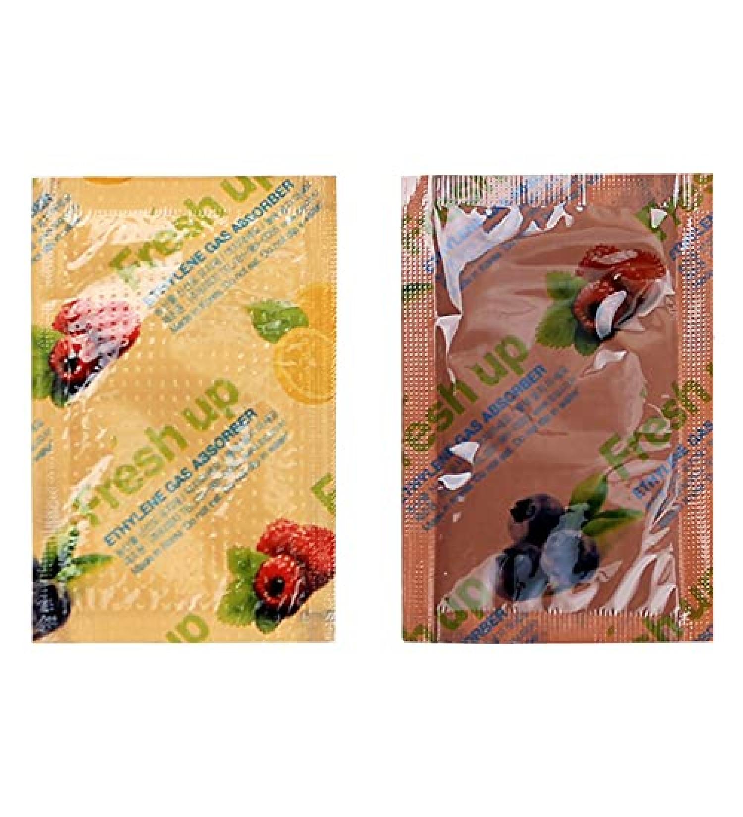 Fresh & Fresh 5 Gram (60 Pack) Produce Saver Ethylene Gas Absorber - Produce Freshness Packets to Extend Freshness of Vegetables Flowers Fruits Banana Kiwi Tomato Avocado 60 5 Gram - Buy Online on GoSupps.com