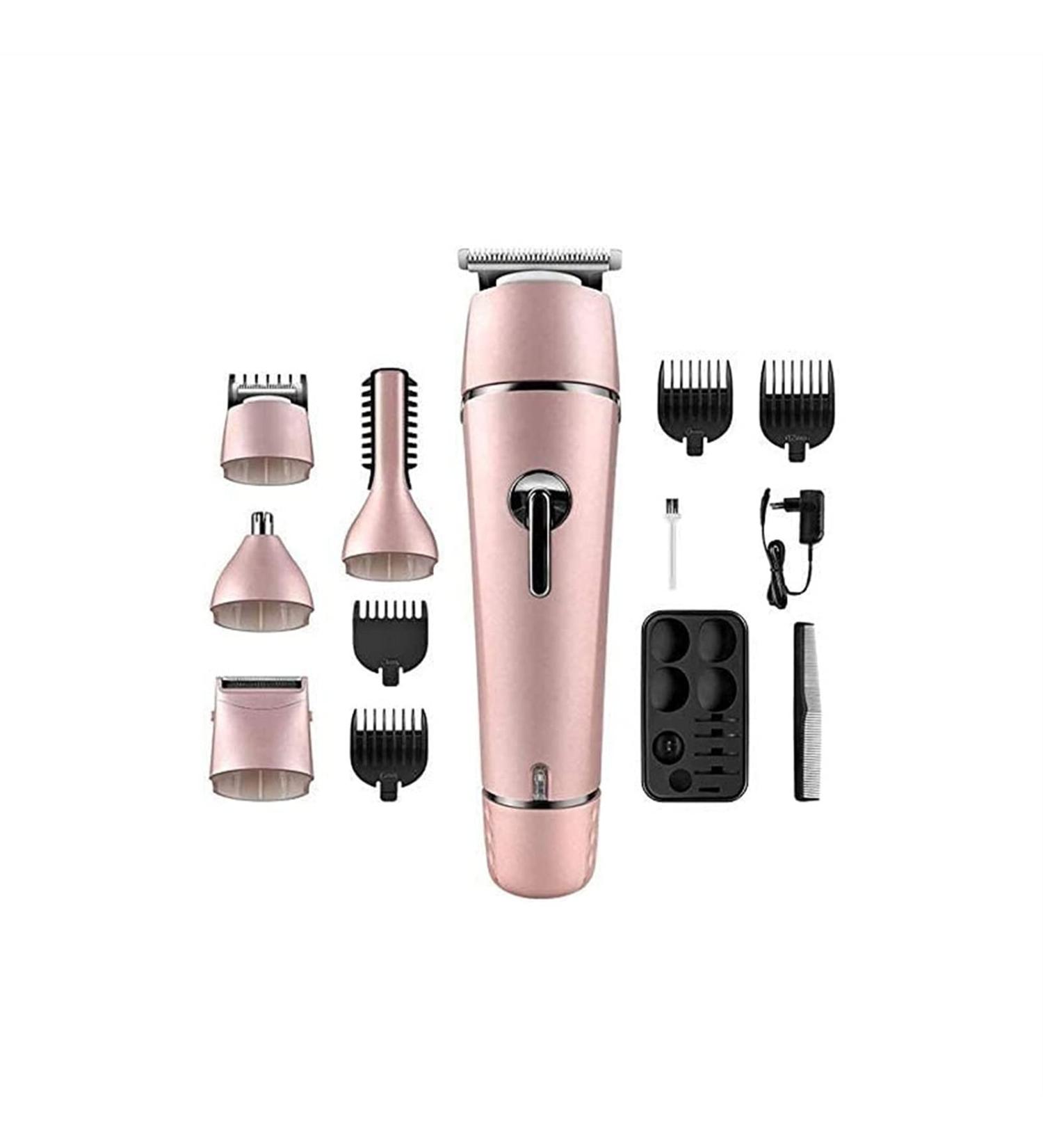 CAFFIA Hair Clippers for Men 5-in-1 Beard Trimmer Ear and Nose Trimmer Body Groomer Detail Trimmer Cordless & Rechargeable - Buy Online on GoSupps.com