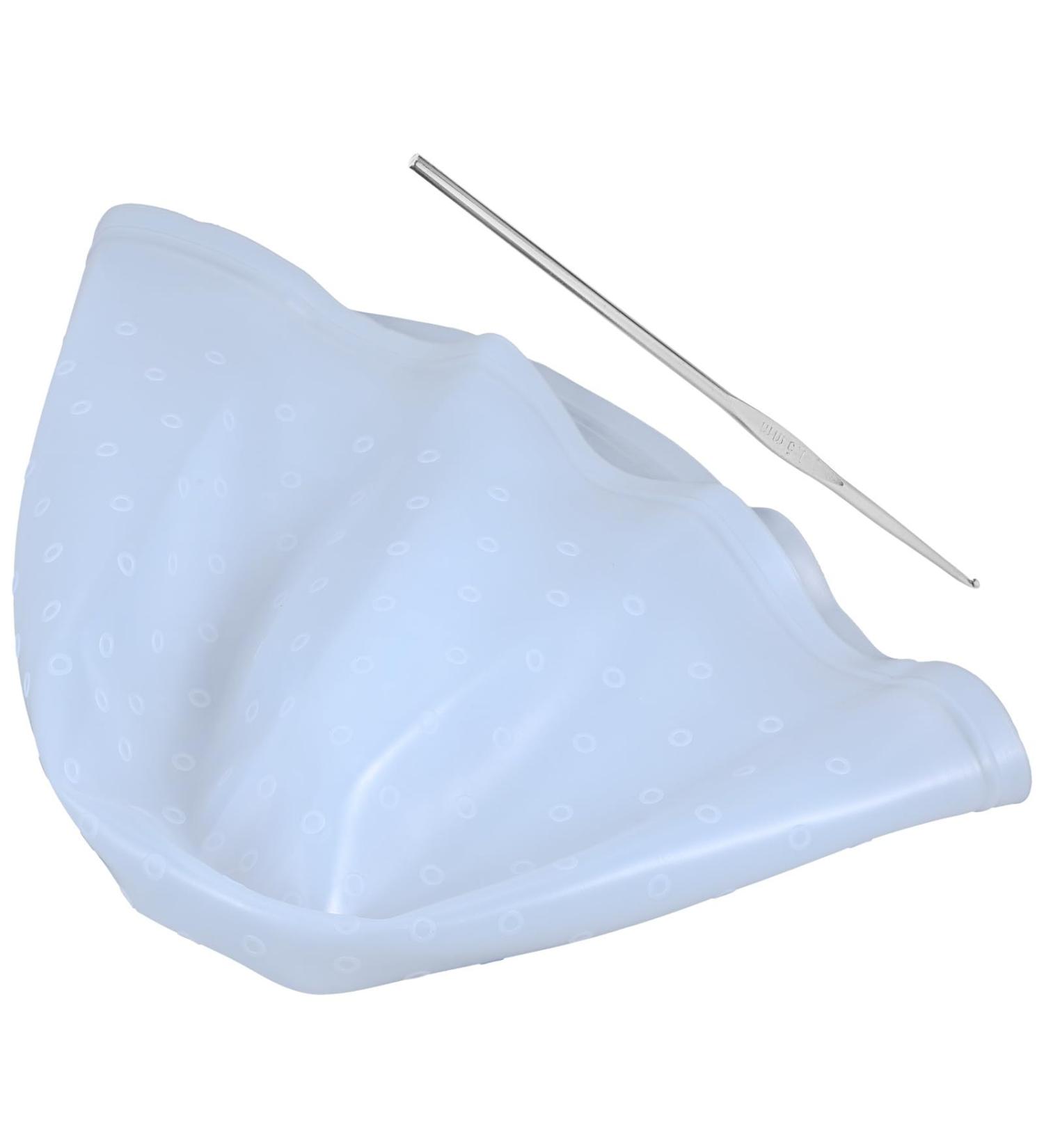CLISPEED Bonnet de Teinture Silicone R utilisable 1 Taille Unique lastique Professionnel Salon Coiffure pour M ches Cheveux avec Crochet et Aiguille Perfor e Couleur Al atoire - Buy Online on GoSupps.com