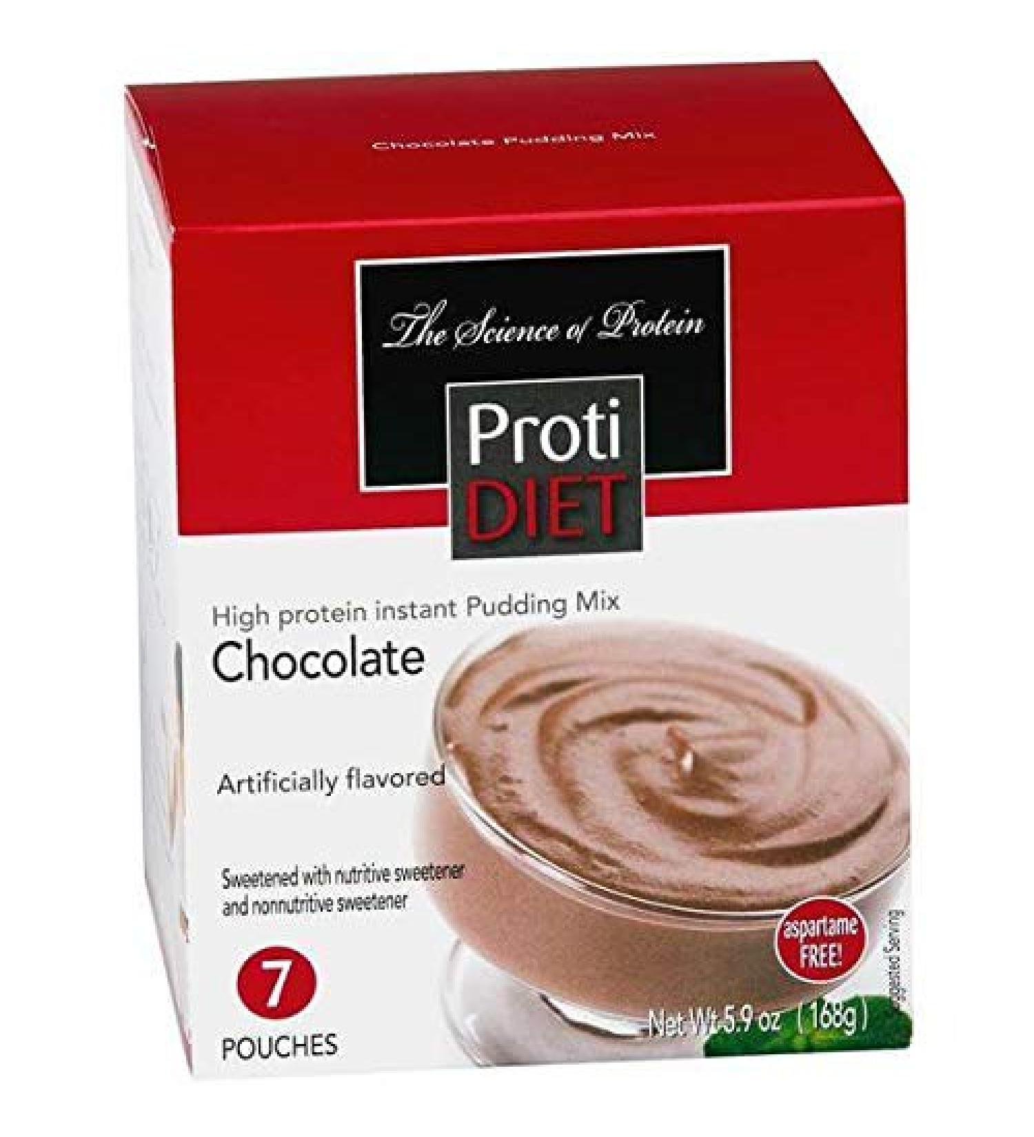 ProtiDiet - Chocolate Protein Pudding - Buy Online on GoSupps.com