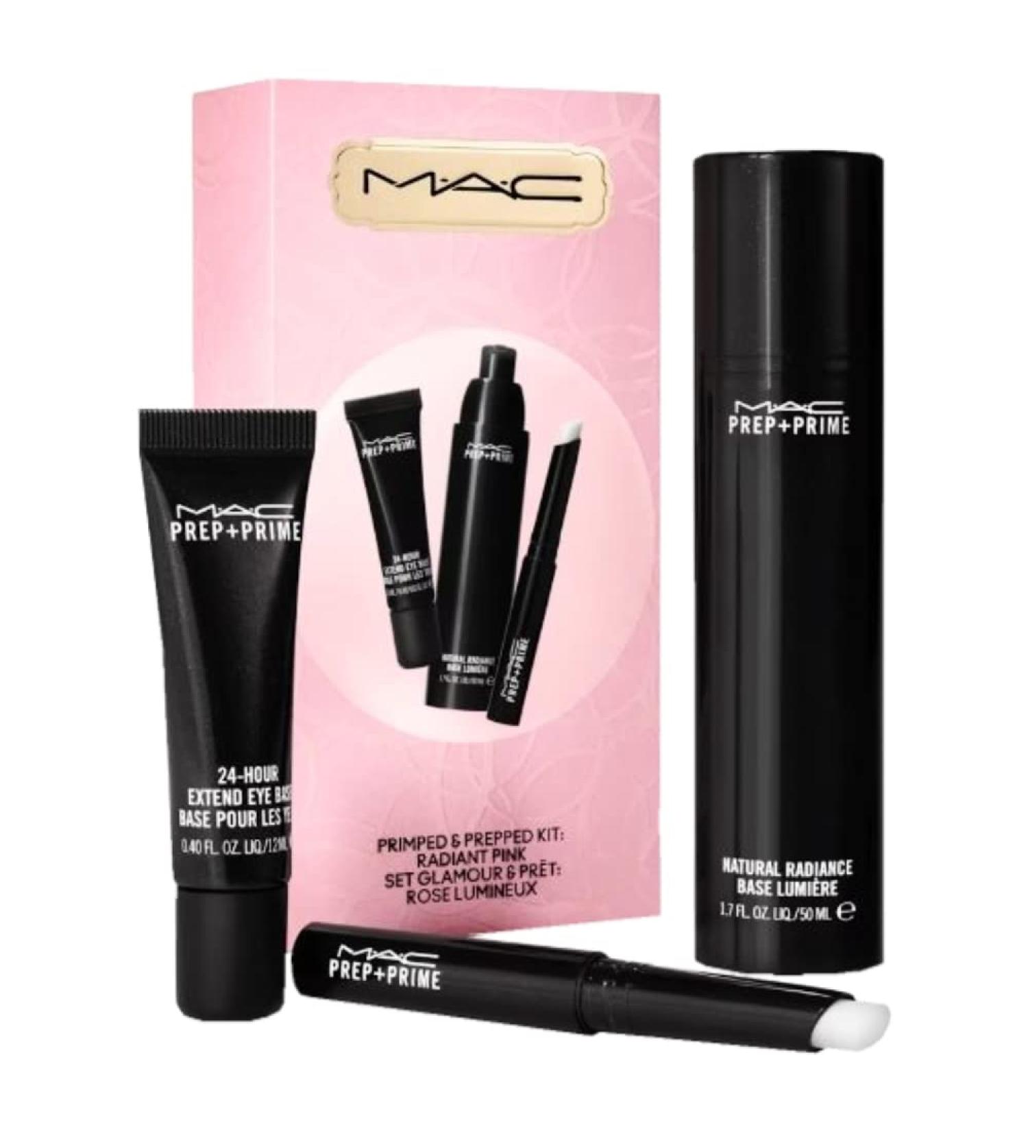 MAC Limited Edition Primped & Prepped Kit - Radiant Pink | International Shipping Available - Buy Online on GoSupps.com