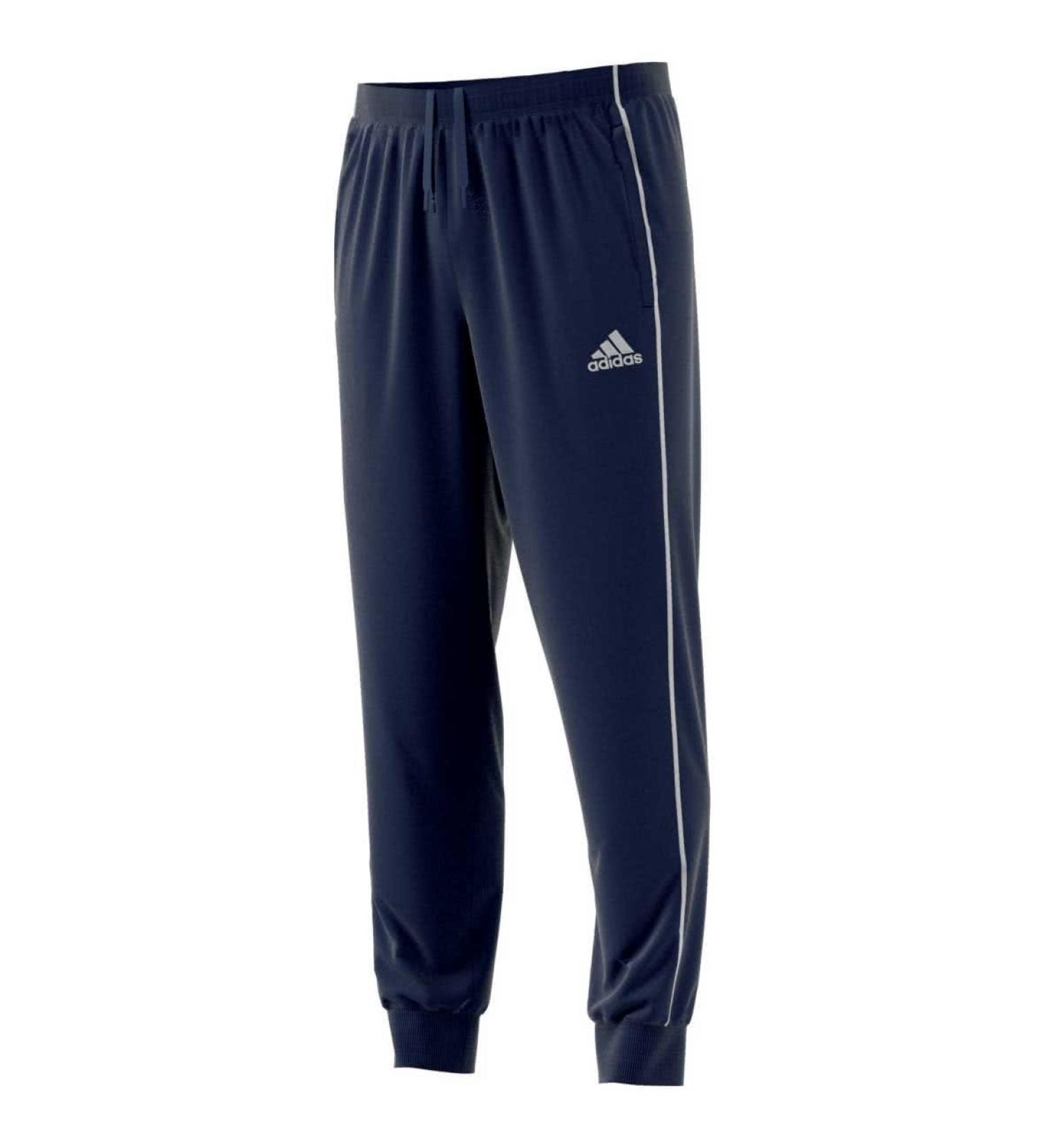 adidas Men's Core 18 Sweat Training Pants L Dark Blue/White