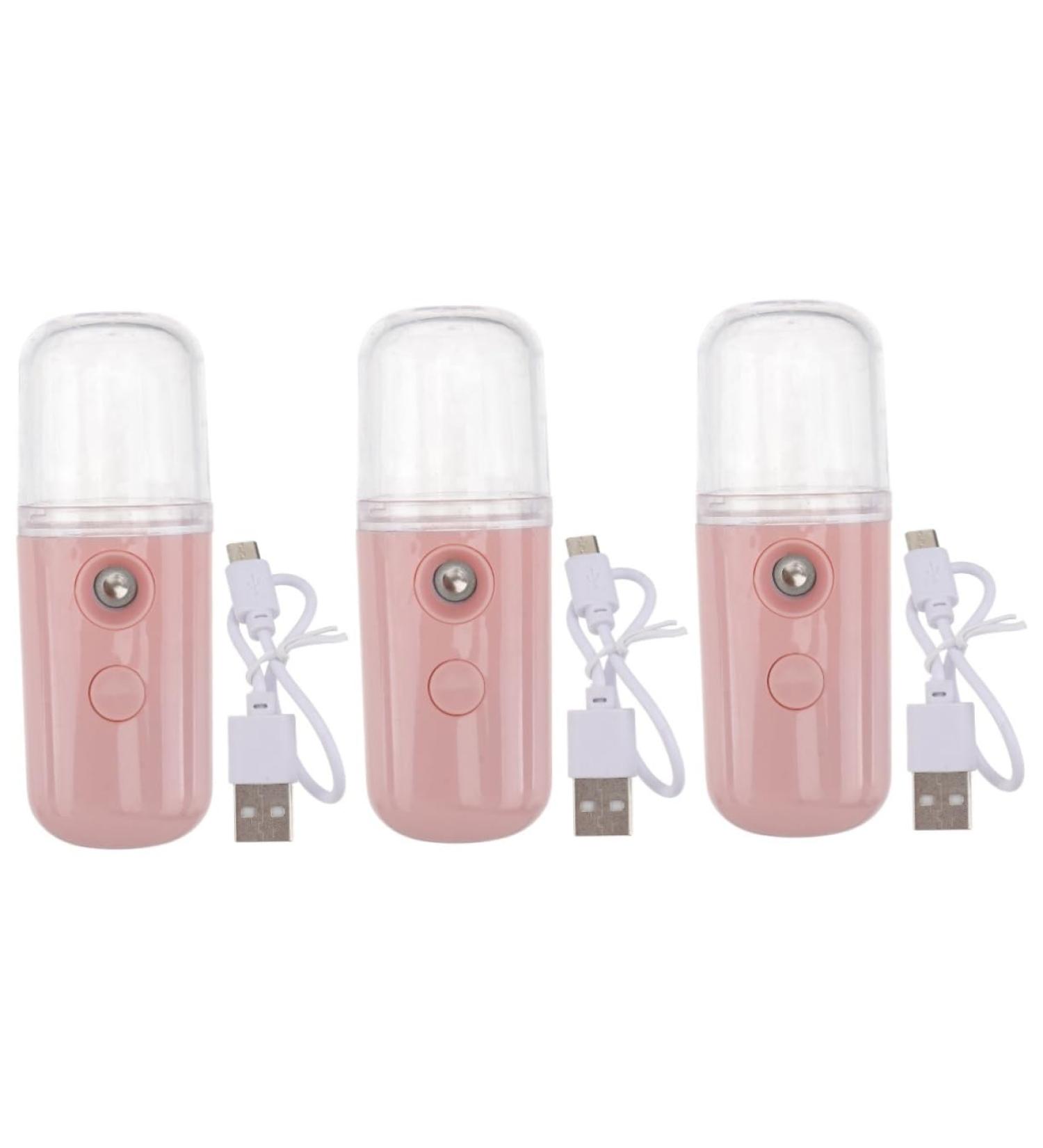 Beavorty 3 Sets Humidifier Face Mist Sprayer Professional Steamer Pink PC Moisturizing Plate Miss - Buy Online on GoSupps.com