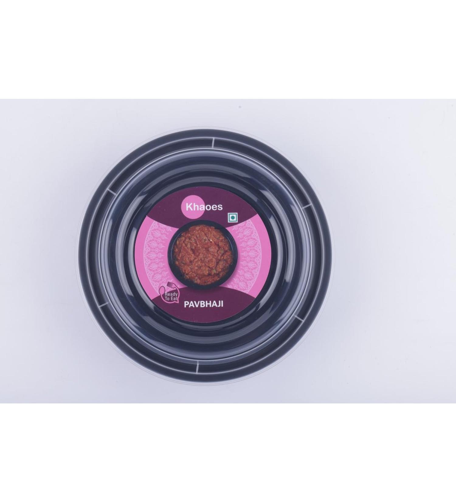 Khaoes Ready to Eat Pavbhaji Instant Pavbhaji with No Added Preservative and Colours (Item Weight : 61 gr Pack Of 1) - Buy Online on GoSupps.com