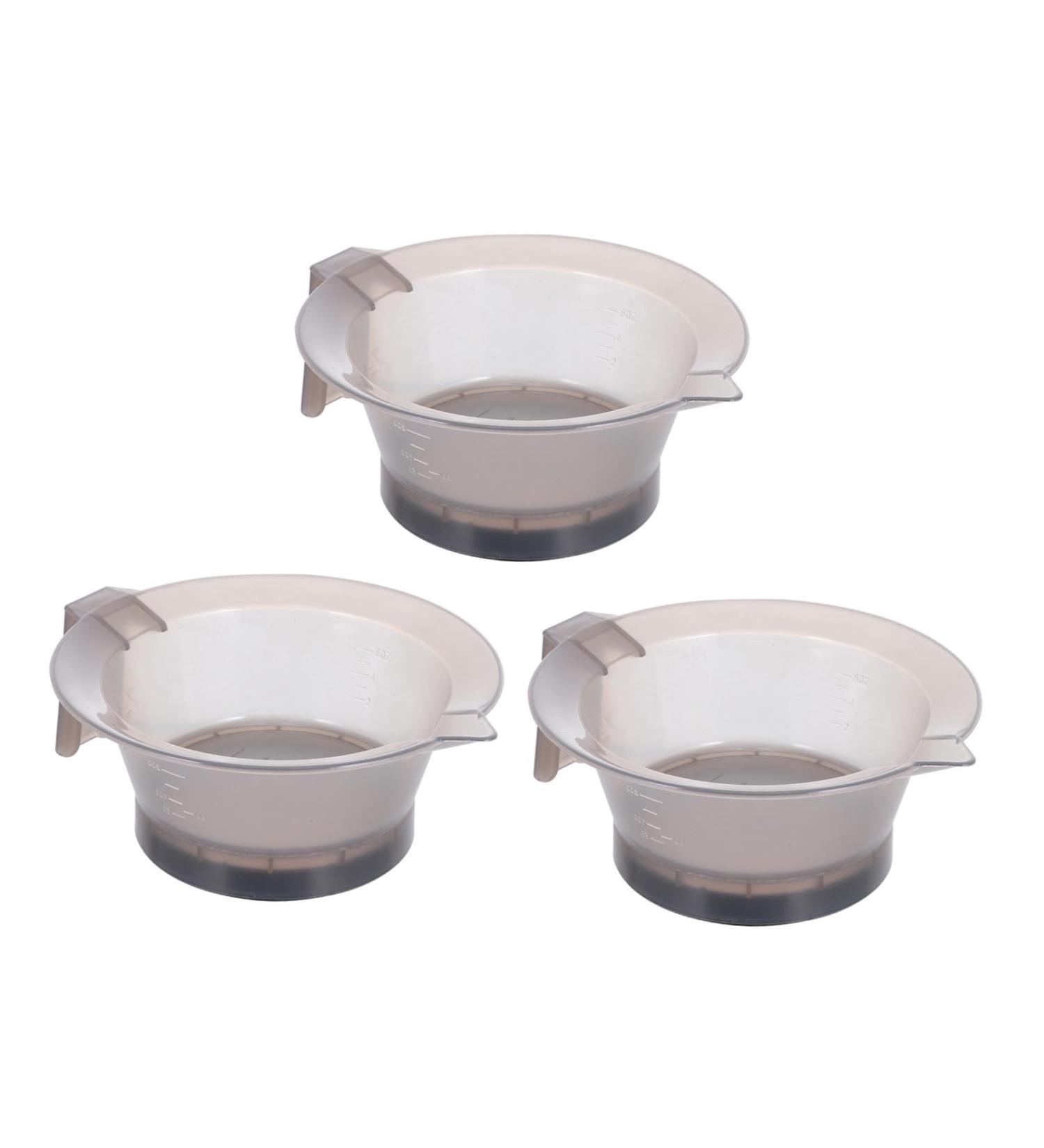 VICASKY 3 Pi ces Set de Bols de Teinture pour Cheveux avec Poign e Plastique Graduation Pr cise pour Coiffeurs et Usage Salon Domicile - Buy Online on GoSupps.com