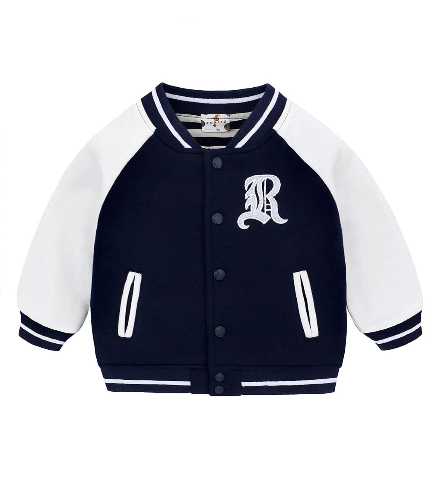 Famuka Baby Jacket 18-24 Months Navy - Kids Baseball Suit Coat - Buy Online on GoSupps.com