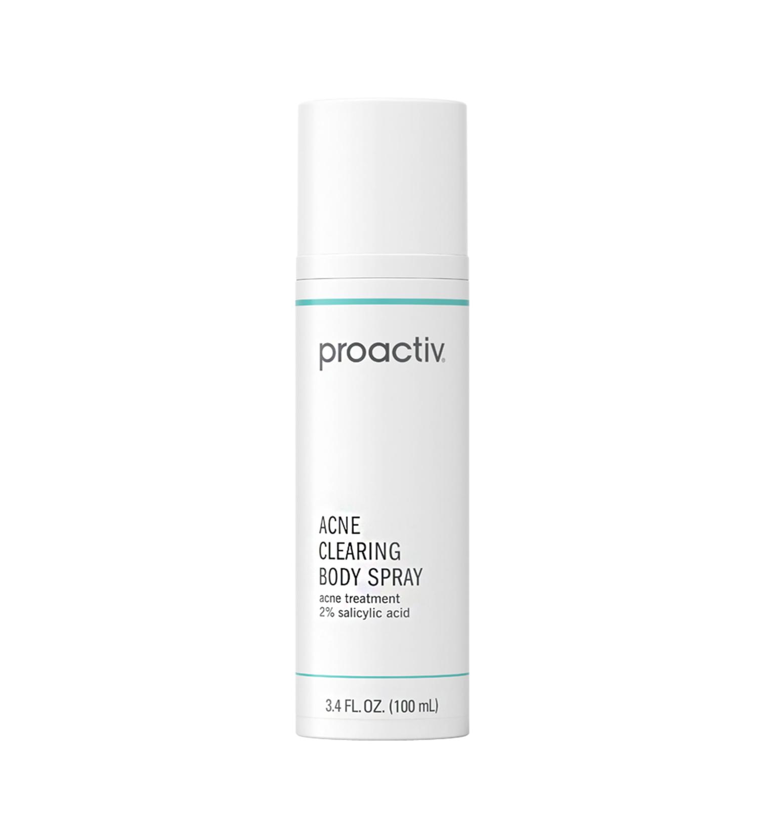 Proactiv Acne Clearing Salicylic Acid Body Spray Multi-directional Mist for Back Chest Shoulders After Gym or Sweat Formulated for Acne-prone Skin 3.4 Fl Oz - Buy Online on GoSupps.com