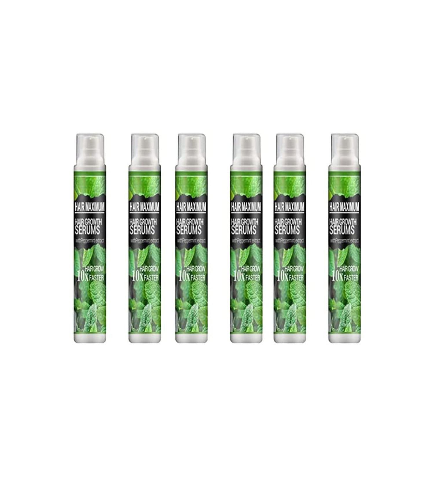 HairReBirth Hair-Growth Essence Spray Serum Pousse Cheveux Soin Cheveux Anti Chute Cheveux Perte de Cheveux et Cheveux Effiler Traitement Favorise la Pousse des Cheveux Plus pais (6PCS) - Buy Online on GoSupps.com
