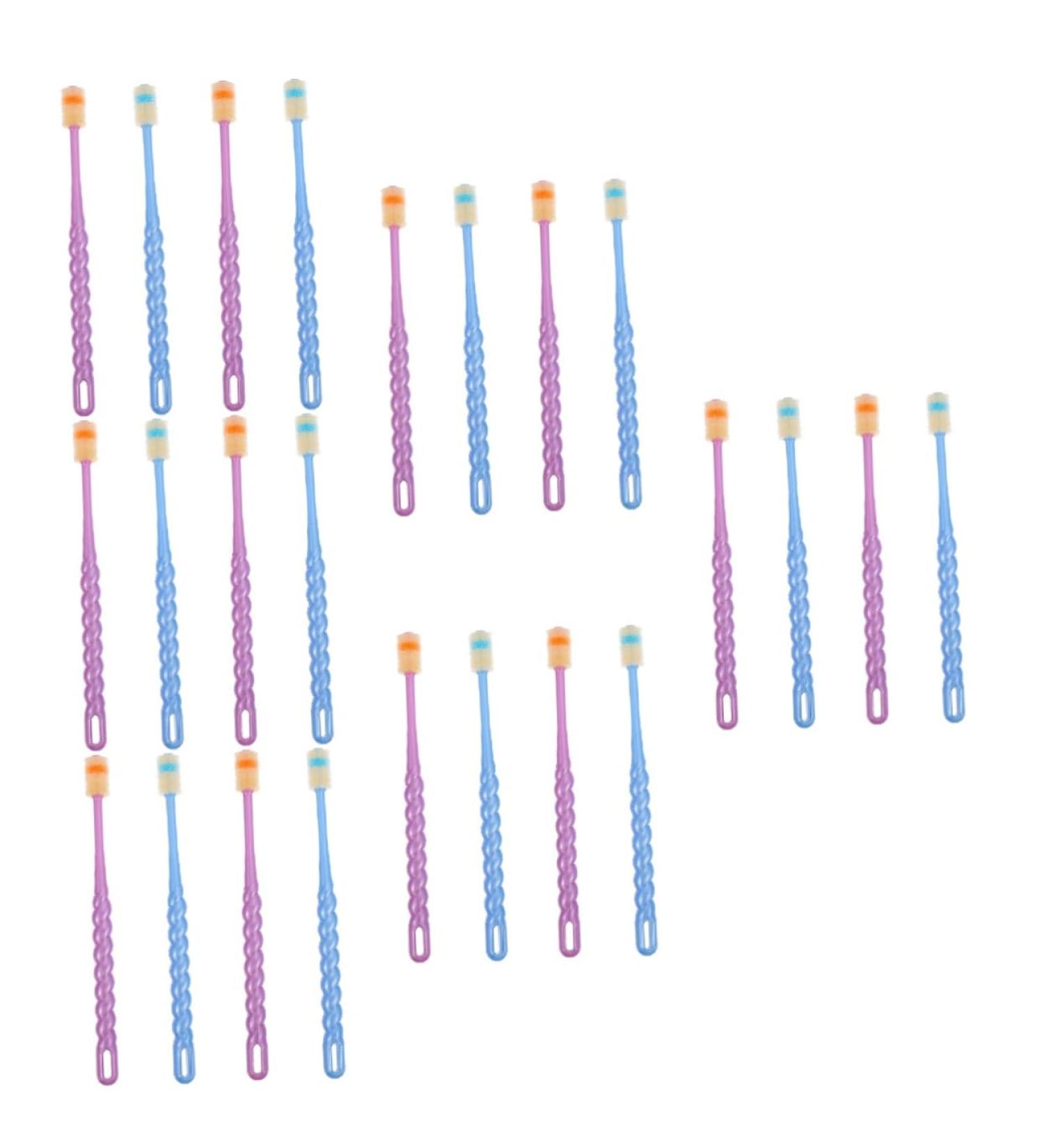 Minkissy 24-Pack Soft Toothbrushes for Children | Baby & Toddler Oral Care Brushes - Buy Online on GoSupps.com