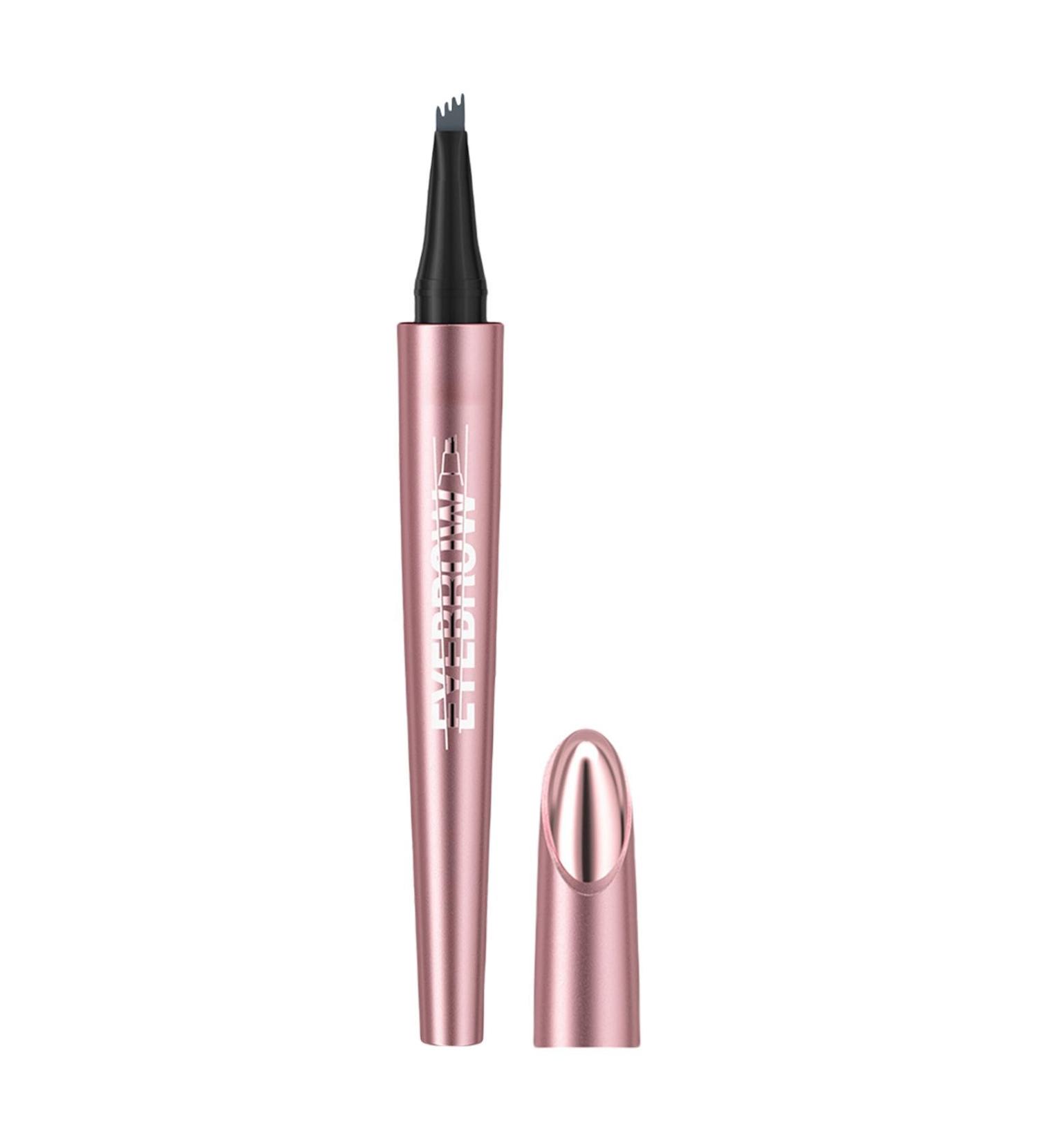 Magic Eyebrow Pencil 2024 New Magic Eyebrow Microblading Pen 4-Tipped 3D Waterproof Microblading Eyebrow Pencil Contouring Pen Natural Long-Lasting Makeup Fine Strok Eye Brow Pencils Gray - Buy Online on GoSupps.com