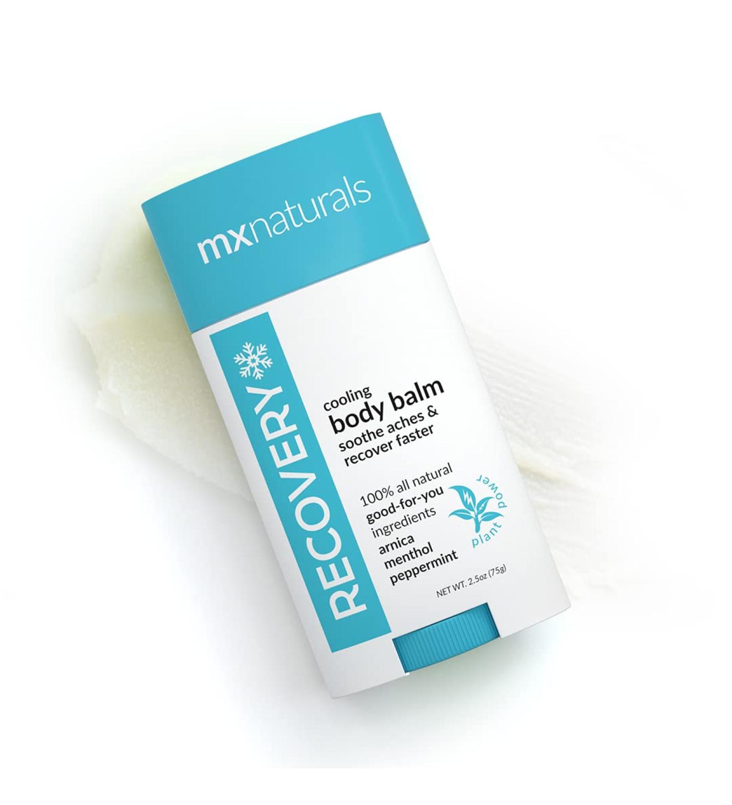 MX Naturals Recovery Cooling 2.5 Oz Body Balm for Fast-Acting Pain Relief and Swelling Reduction - Buy Online on GoSupps.com