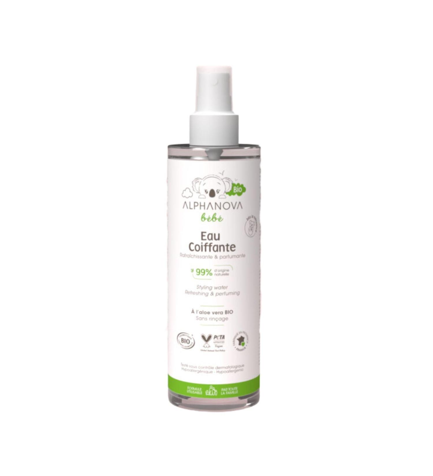 Alphanova Bébé organic aloe vera baby styling water