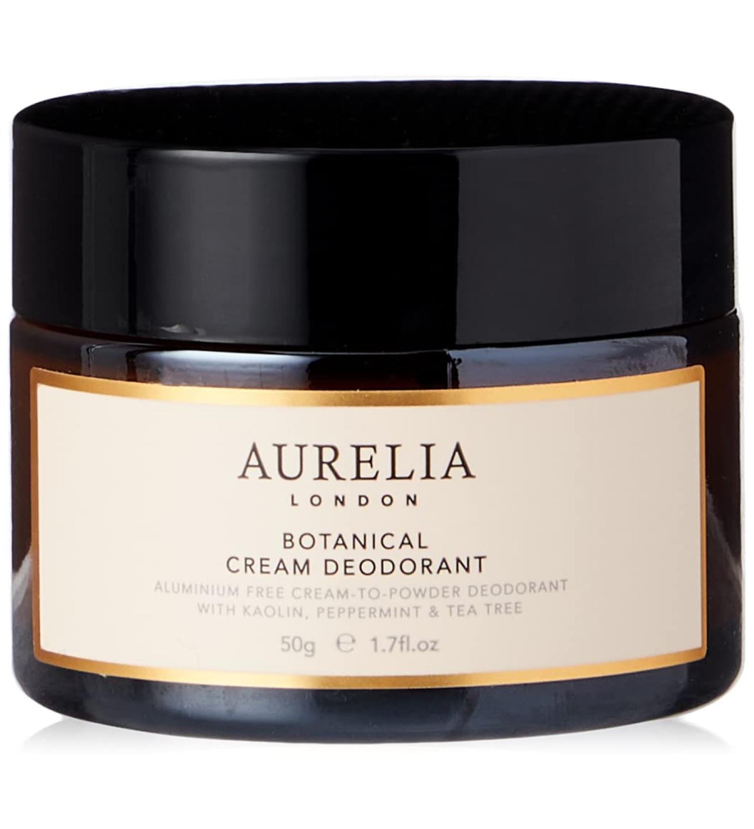 Aurelia Probiotic Skincare Botanical Cream Deodorant - Natural Odor Protection - Buy Online on GoSupps.com