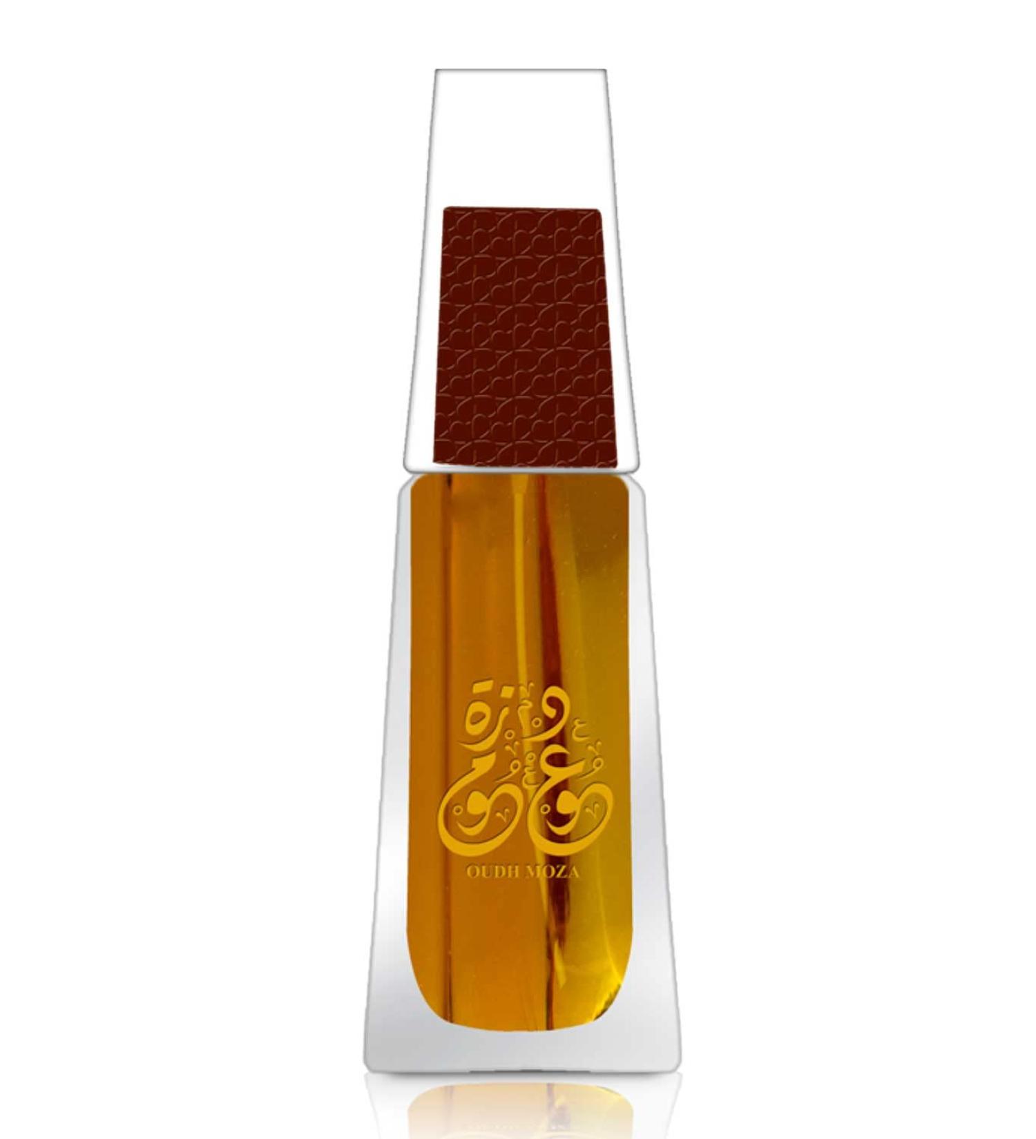 AHMED OUDH MOZA EDP 50mL Gender Neutral Oriental Leather Oud with Floral Heart Notes Full of Mellow Flavor that is Well-Balanced and Intense by Al Maghribi - Buy Online on GoSupps.com