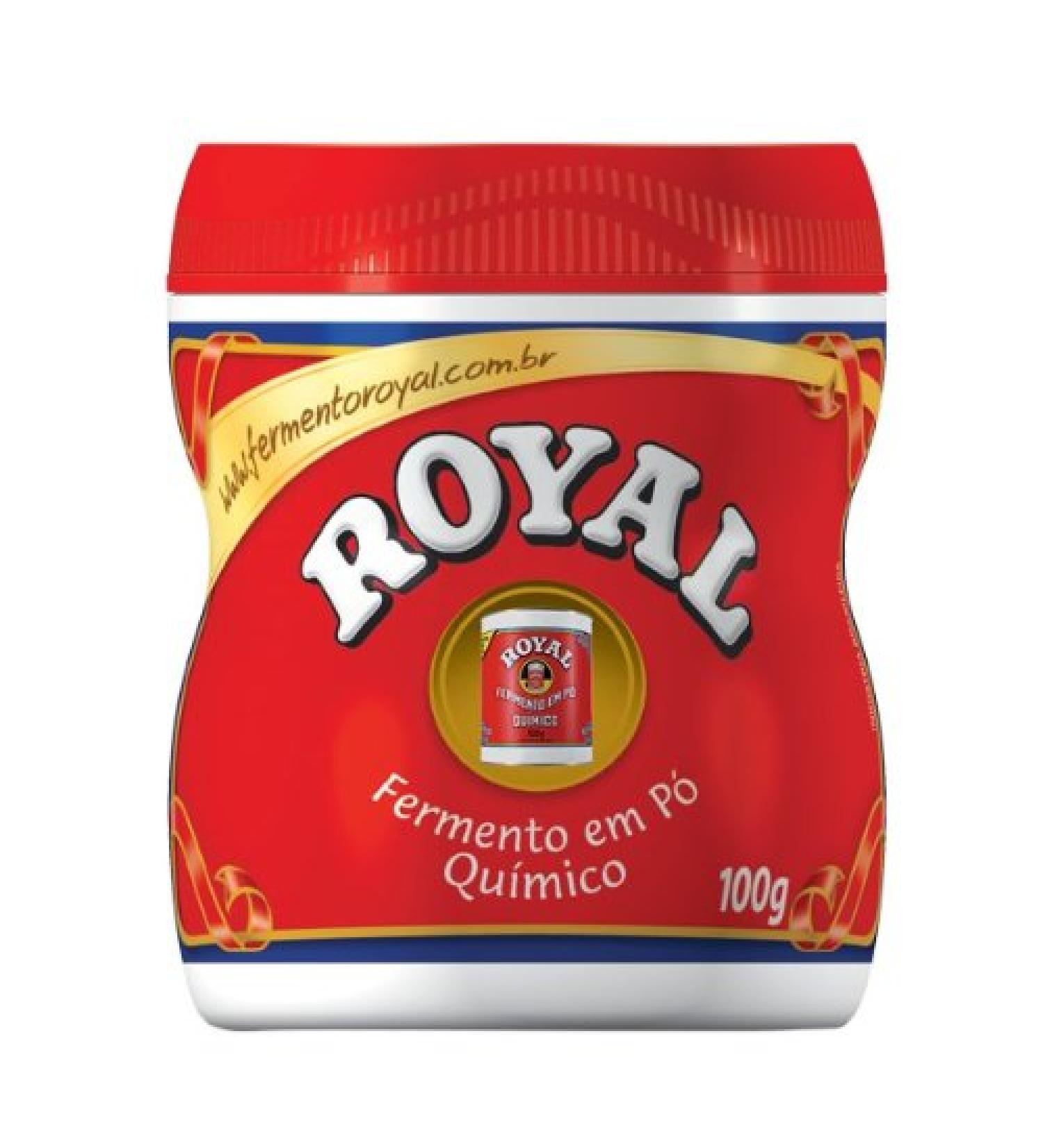 P Royal - Fermento em p 100g | Royal Baking Powder - 3.5 Oz