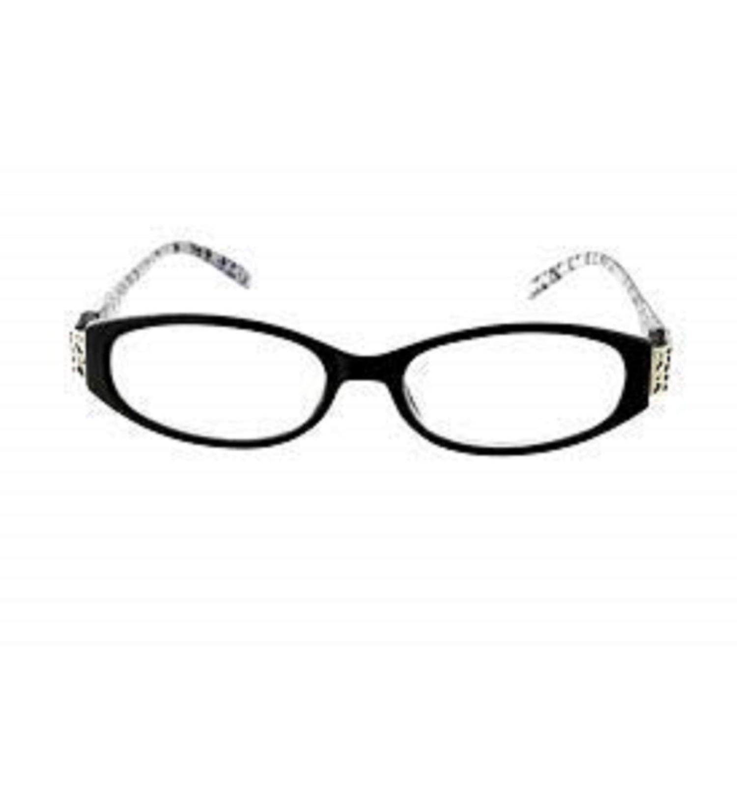 Foster Grant Women's Designer Reading Glasses Tansy Black +2.00 by Foster Grant