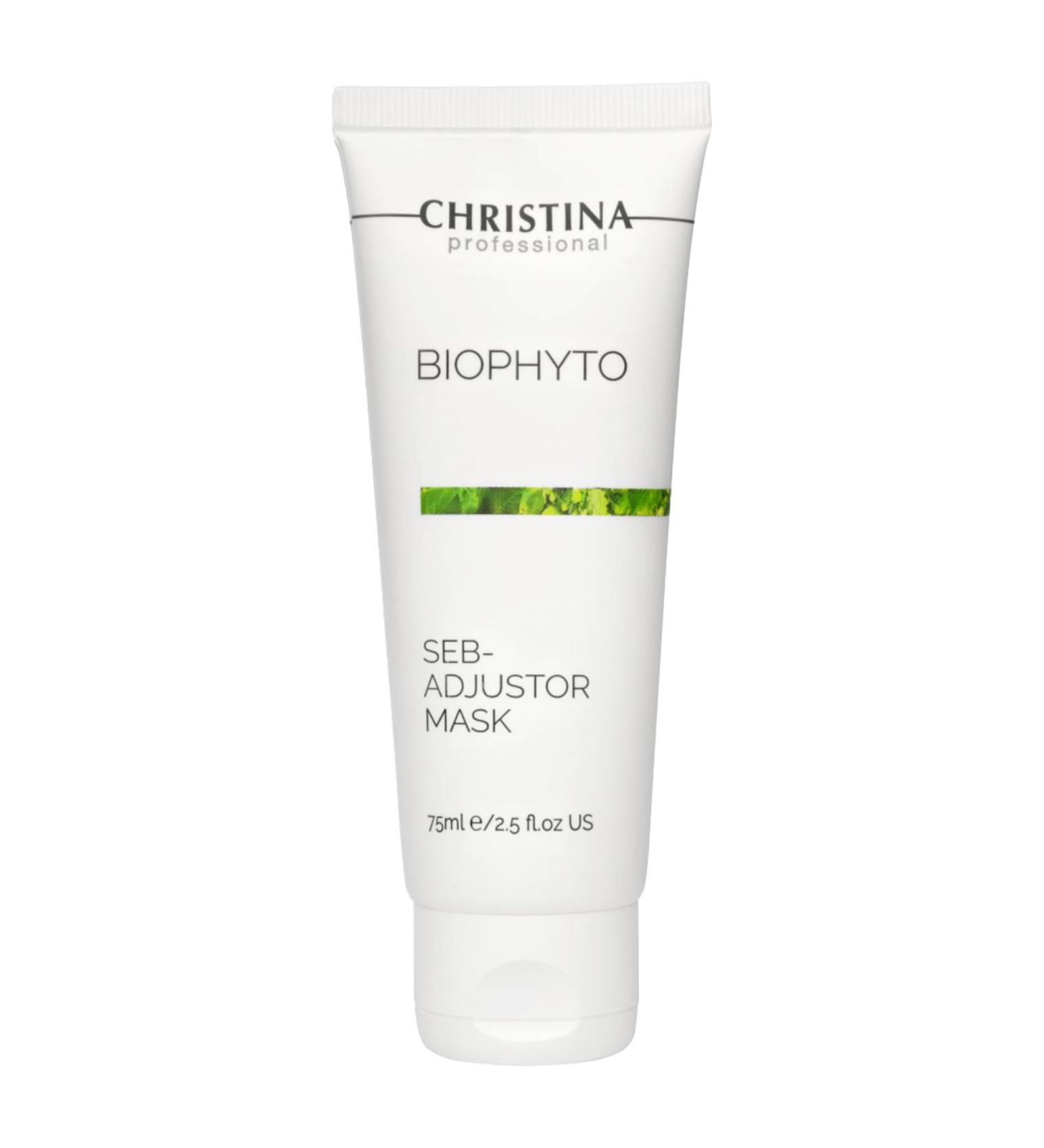 CHRISTINA Bio Phyto Seb-Adjustor Facial Mask 75ml | Acne Blackhead & Oil Control Face Mask | Nourishing Moisture Complex | All Skin Types - Buy Online on GoSupps.com