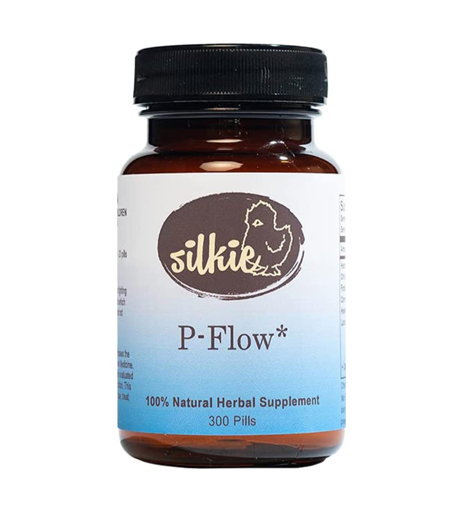 Silkie P-Flow Prostate Health Supplement for Men - Urinary Relief & Bladder Control - 300 Count - Buy Online on GoSupps.com
