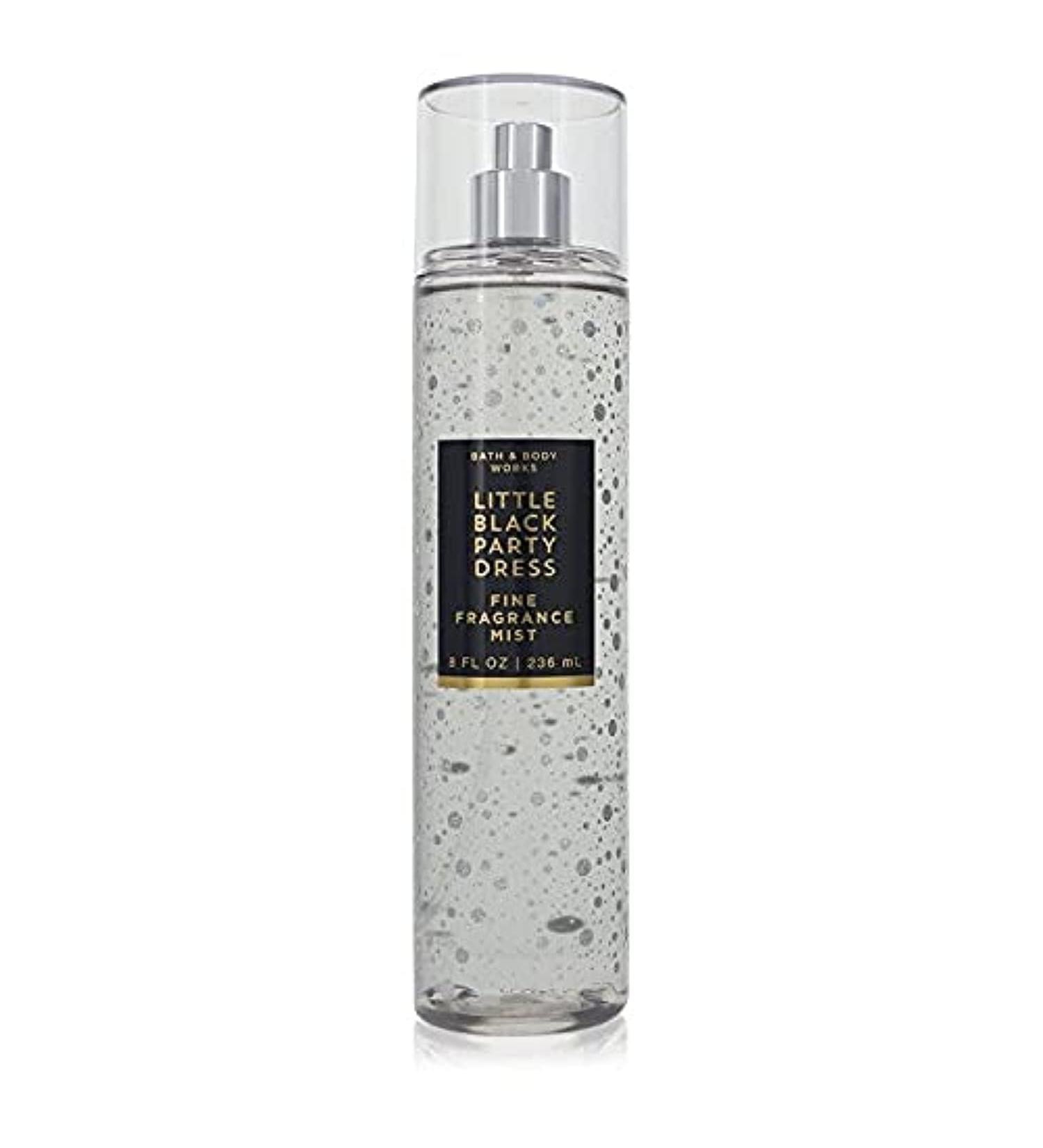 Bath and Body Works Little Black Party Dress Fine Fragrance Mist Spray 8 Ounce 2019 Limited Edition Floral 8 Fl Oz (Pack of 1)