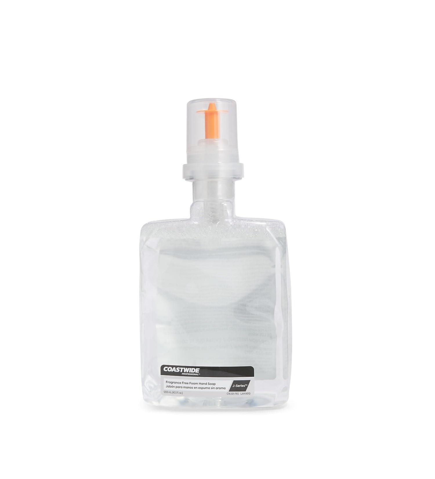 COASTWIDE Professional CWJSR-FRG J-Series Foam Hand Soap Fragrance-Free 1200 mL - Buy Online on GoSupps.com