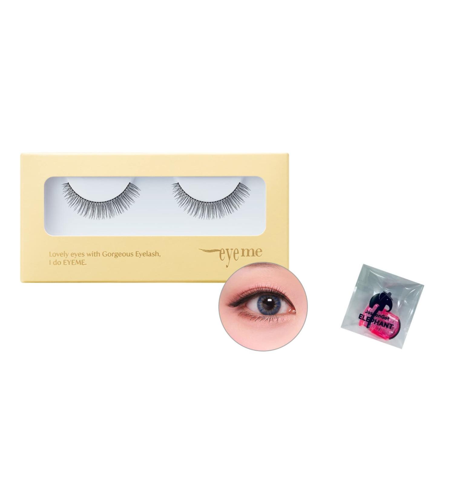 Buy EYEME #36 Gorgeous False Eyelashes & Joseon Elephant Curler - Premium K-Beauty Makeup Set for Natural Look | International Shipping - Buy Online on GoSupps.com