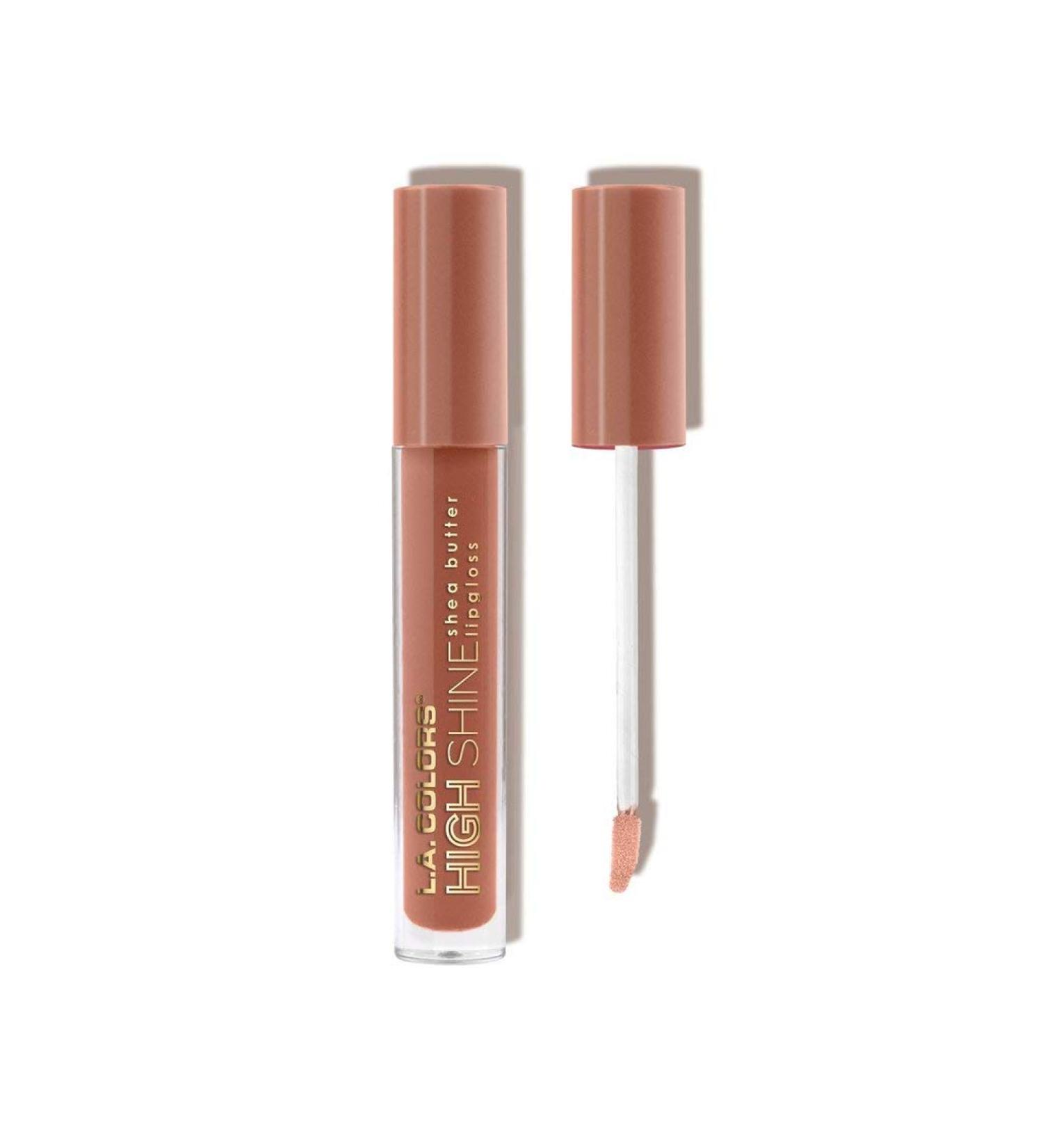 L.A. Colors High Shine Shea Butter Lip Gloss Dollface - 0.14 Ounce (Pack of 1) - Buy Online on GoSupps.com