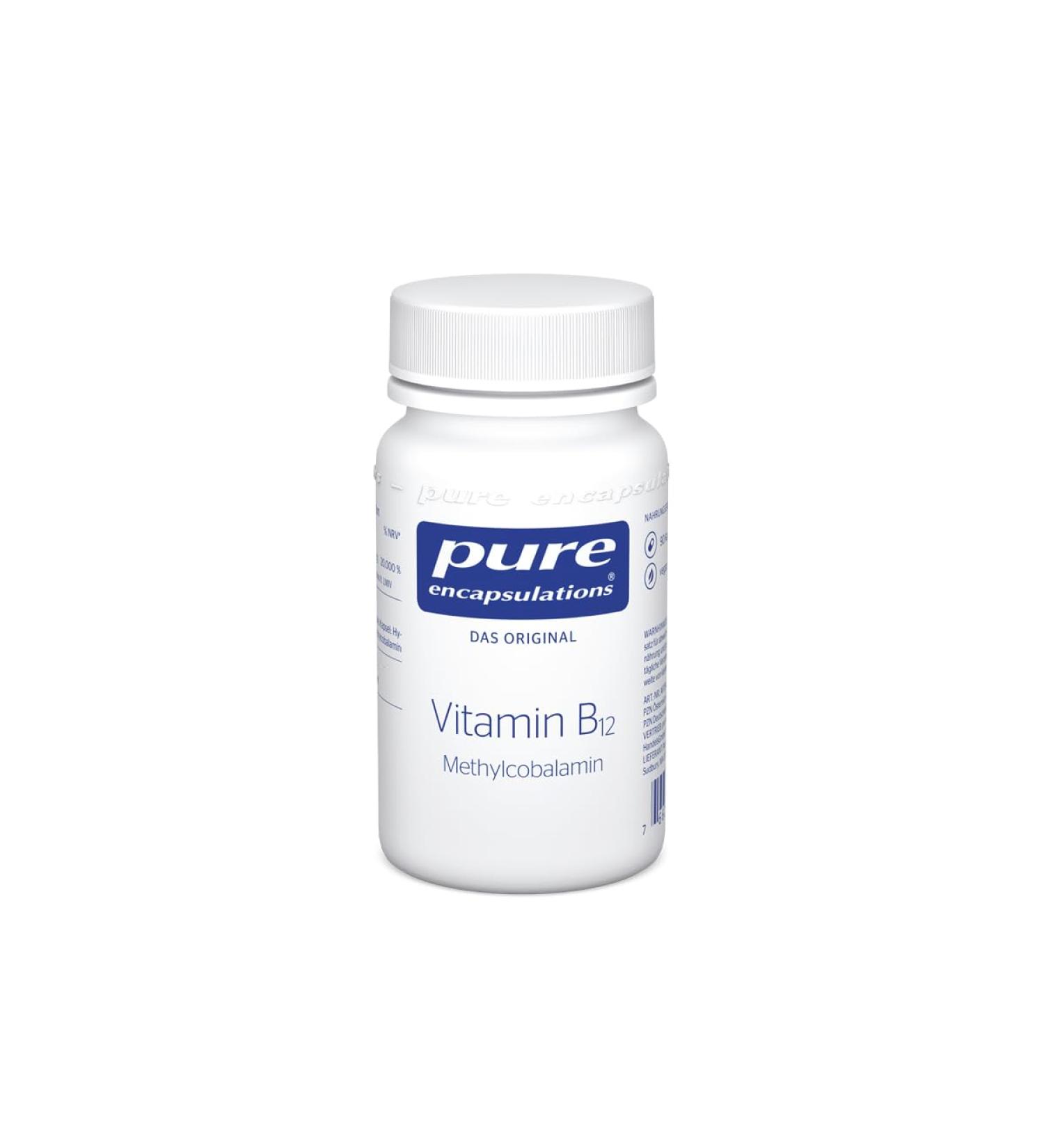 Buy Pure Encapsulations Vitamin B12 - 90 Capsules | Best Quality B12 Supplement for Energy & Health - Buy Online on GoSupps.com