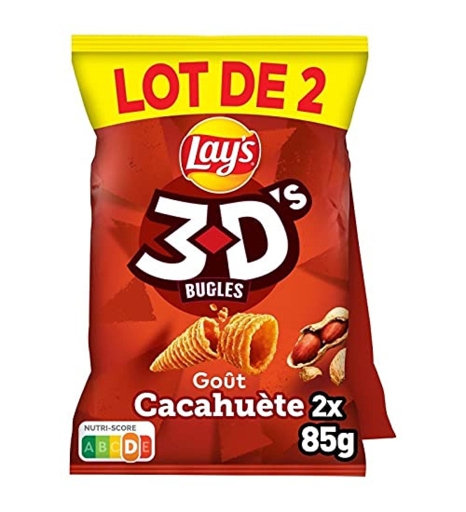  G n rique LAY'S - 3D'S Peanuts 170G - Pack of 4 - Sold as a Pack - Buy Online on GoSupps.com