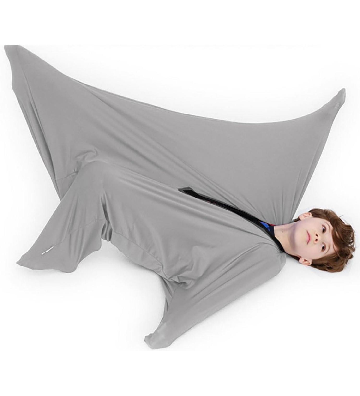 ZYUBOESO Relaxing Sensory Toys for compression Body sock for autism Suitable processing disorders Wrap to Relieve Stress Suitable for children's adult size (Color : Gray A Size : L/Large) L/Large Gray a - Buy Online on GoSupps.com
