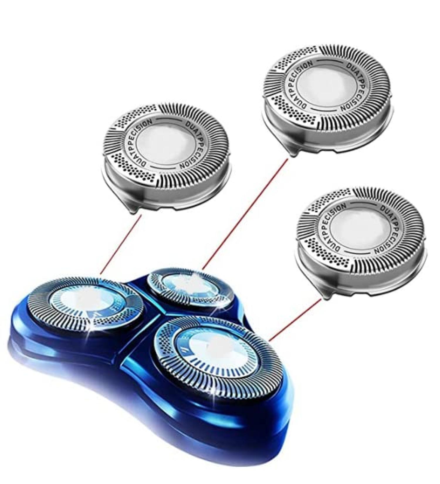 New Upgraded HQ8 Replacement Heads for Philips Norelco Shavers OEM HQ8 Heads
