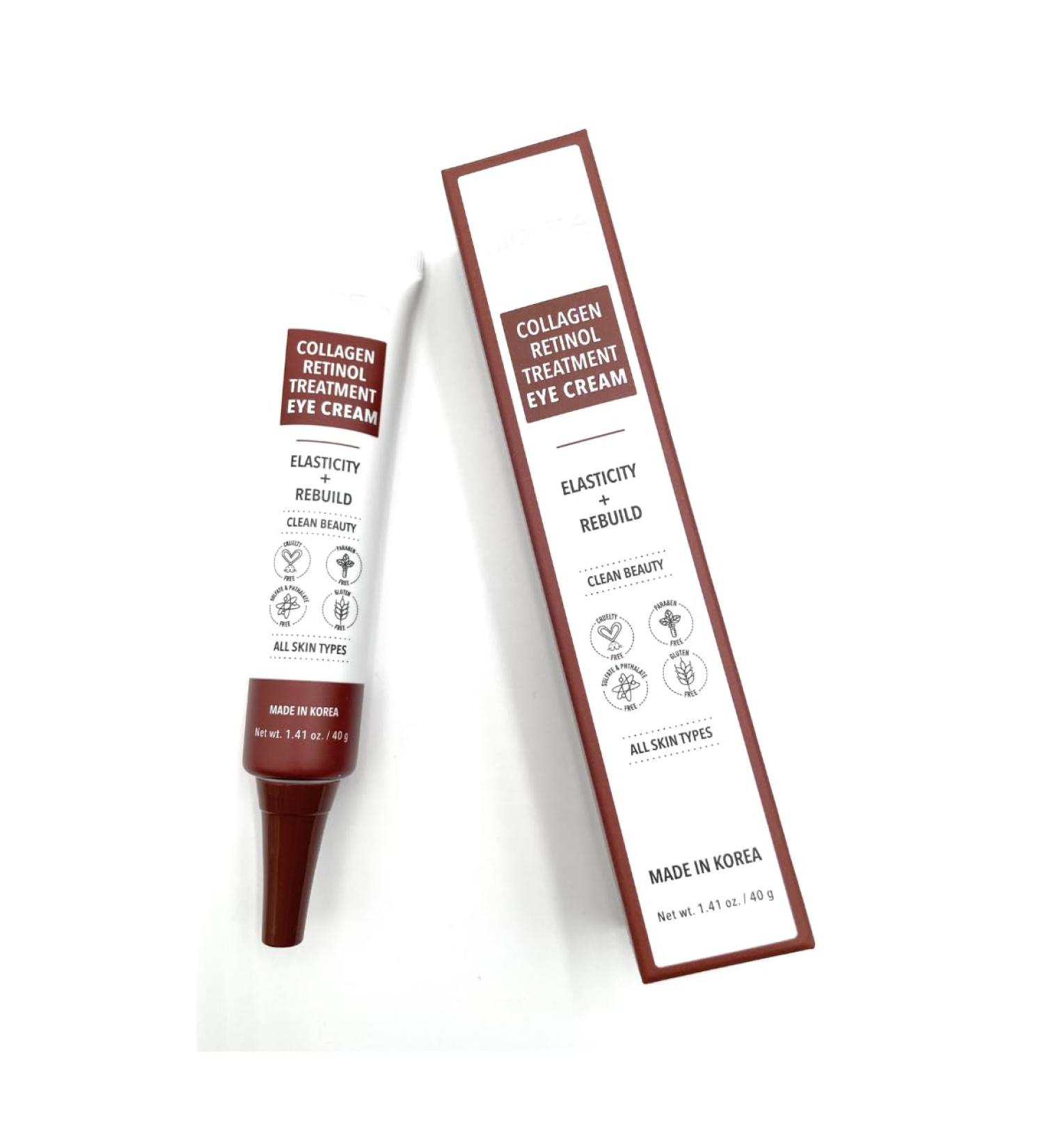 Eye Cream - Collagen Retinol Treatment Eye Cream (ollagen Retinol Treatment Eye Cream) 1.41 Ounce (Pack of 1)