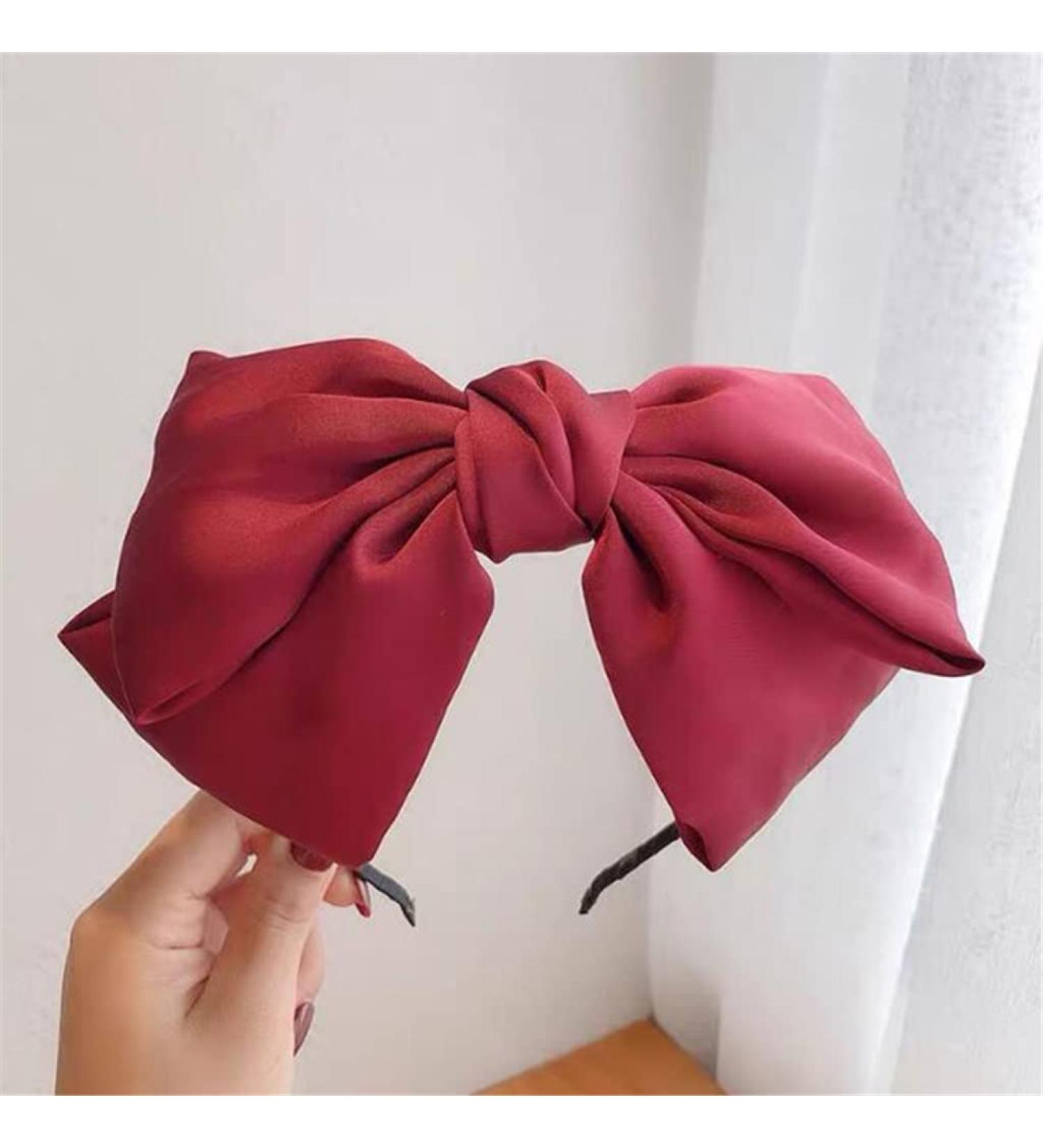 WENLII Big Bow Headband - Sweet Hair Accessories for Women (Color D, Size 1) - Buy Online on GoSupps.com