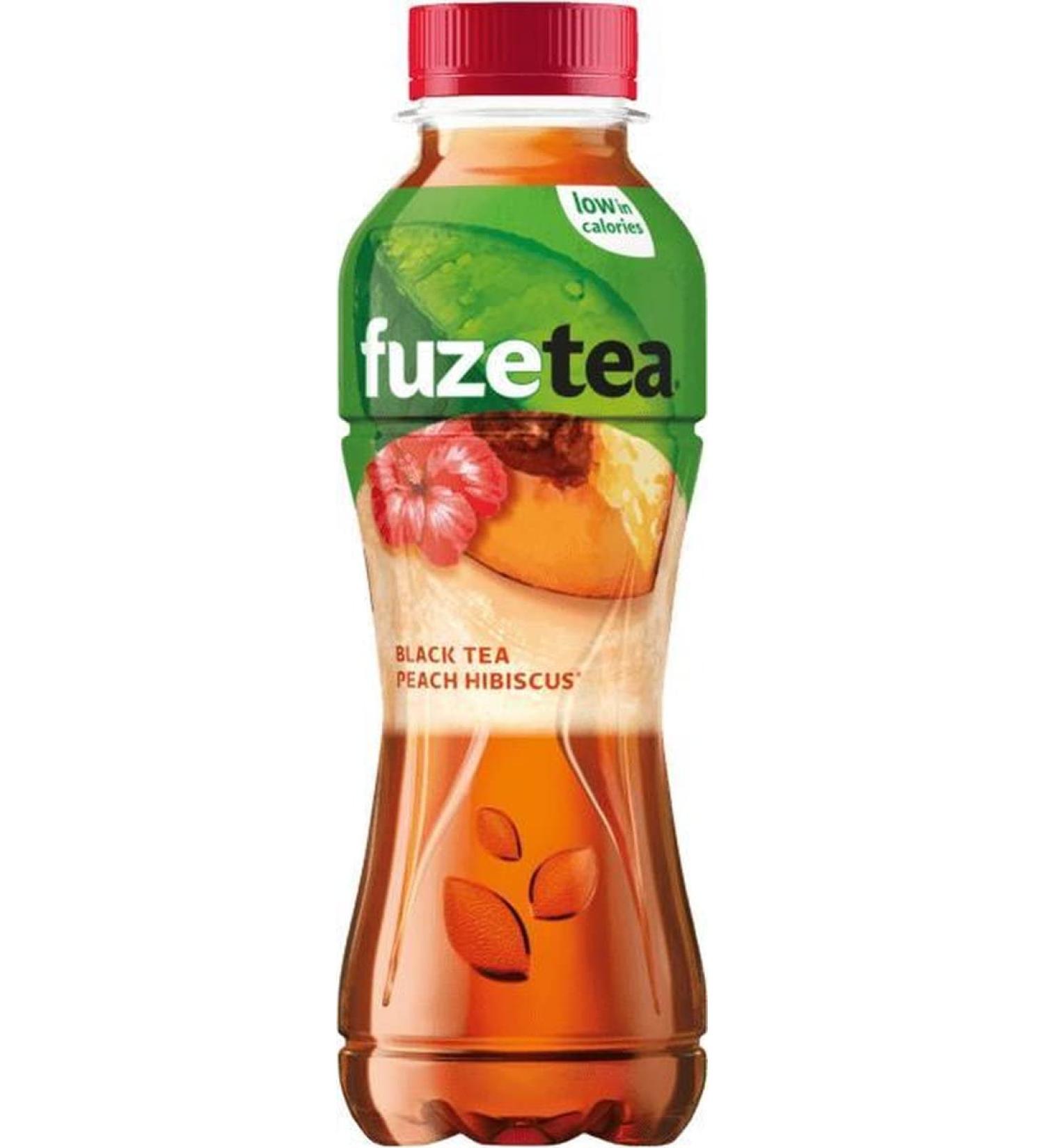 Fuze Tea Fuze Black Tea Peach Hibiscus 12 x 04 liter