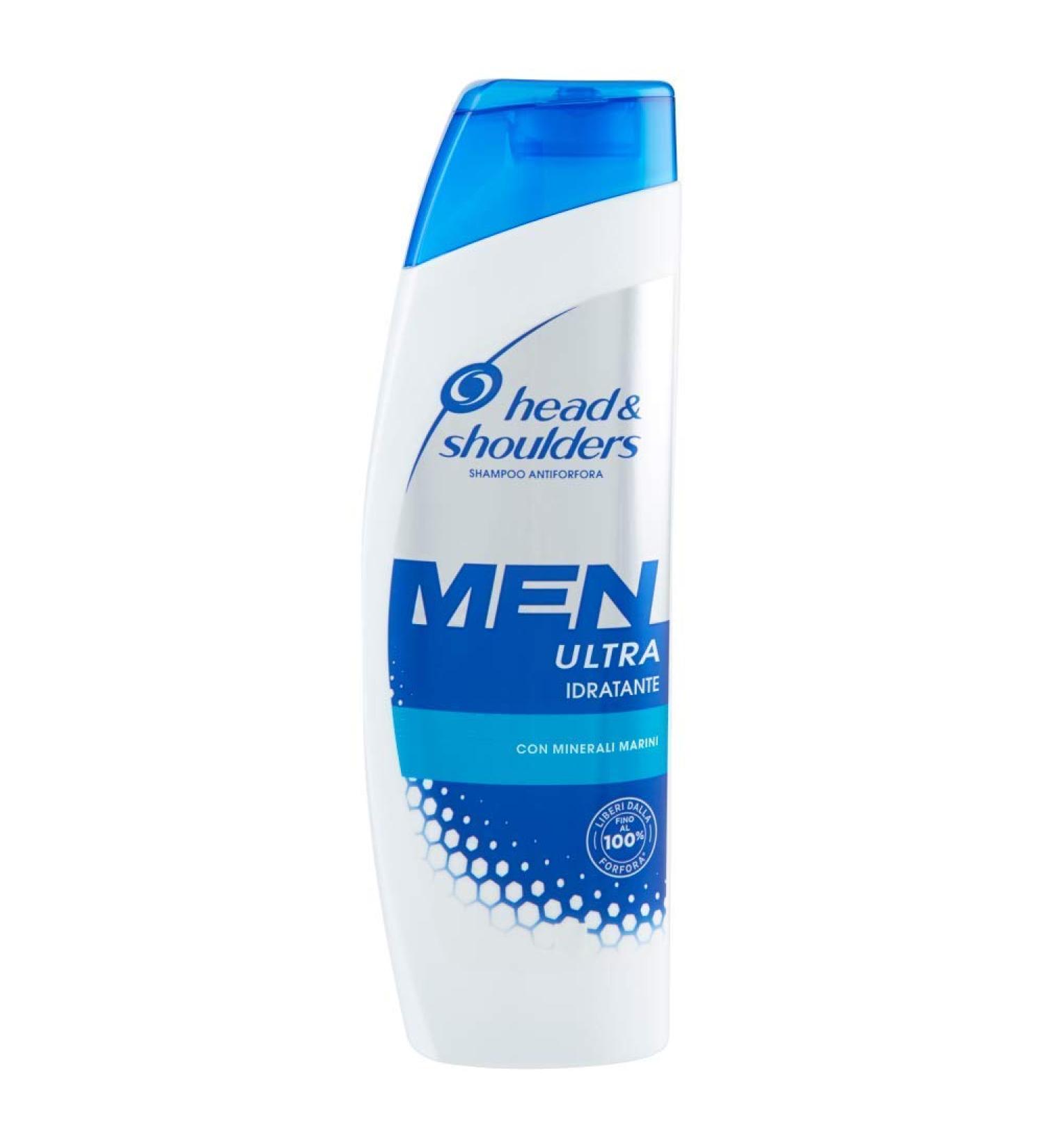  Head & Shoulders Head & Shoulders Men Ultra Anti-Dandruff Ultra Moisturising Shampoo 6 x 225 ml for deep cleansing of skin and marine minerals - Buy Online on GoSupps.com