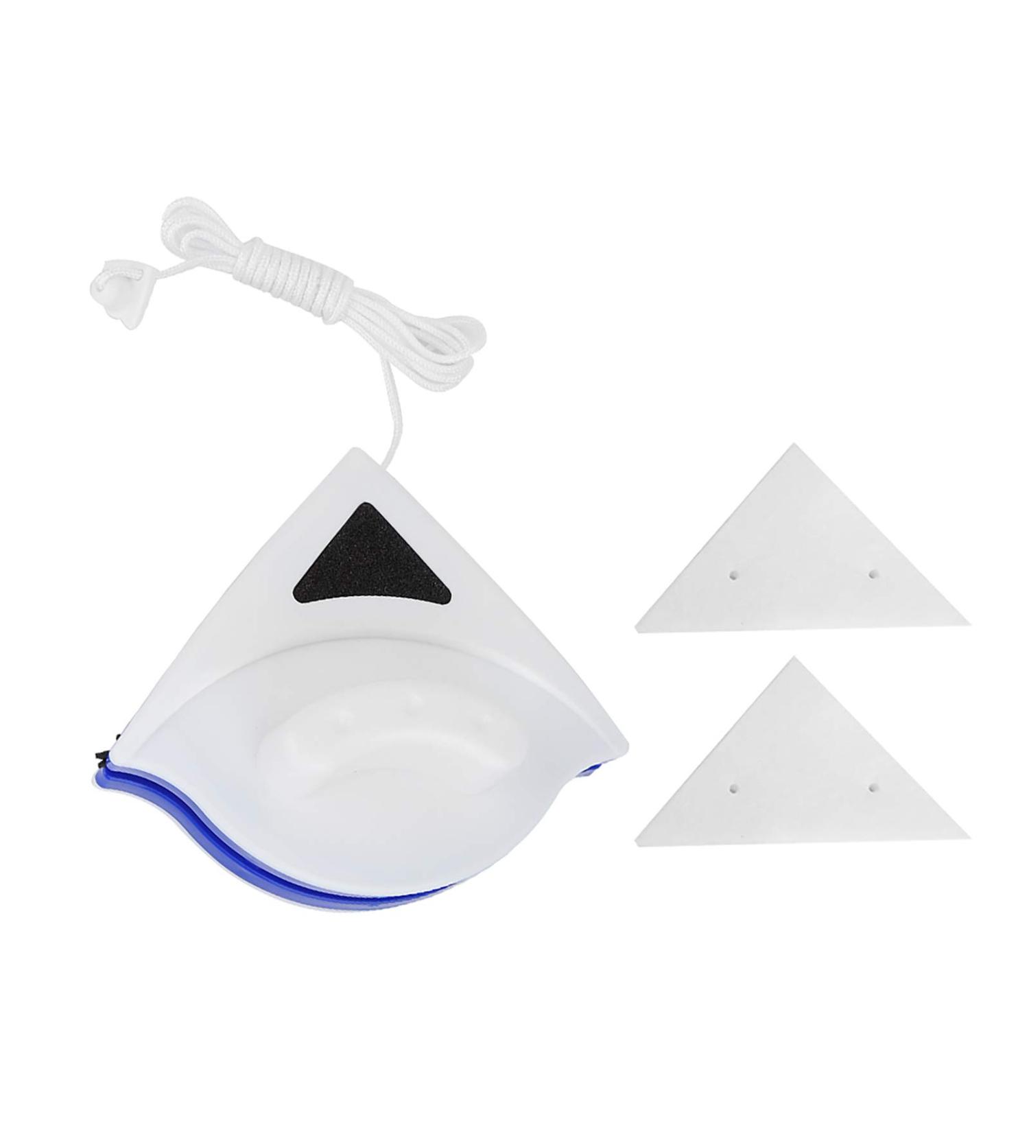 YOPOTIKA Double Window Glass Cleaning Tool Side Magnetic Brush Cleaner Wiper Surface for Single-Layer 3-8mm Thick Windows Equipped with 2m Anti-Dropping Rope - Buy Online on GoSupps.com
