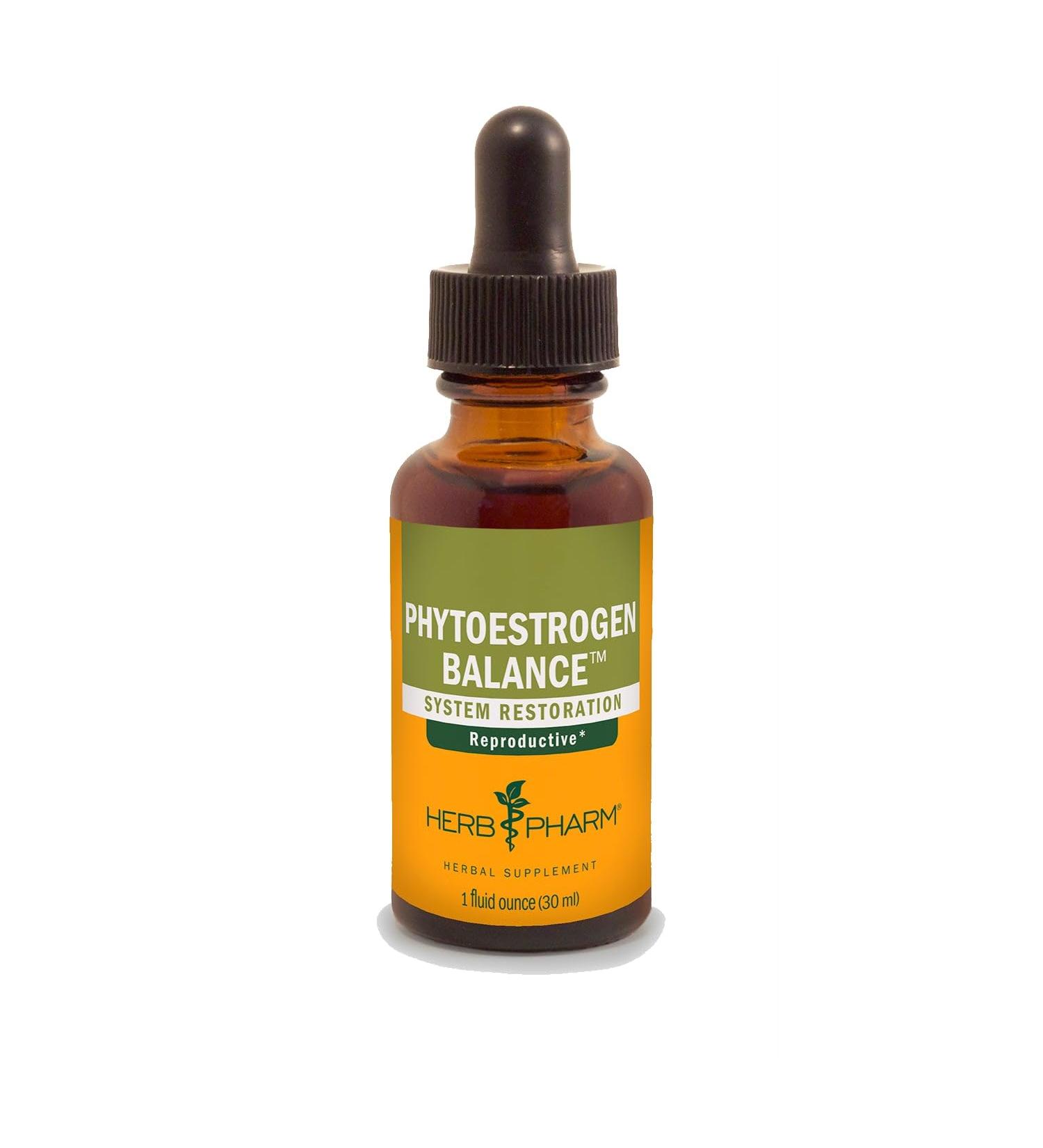 Herb Pharm Phytoestrogen Balance Liquid Herbal Formula for Female Reproductive System Support - 1 Ounce 1 Fl Oz (Pack of 1)