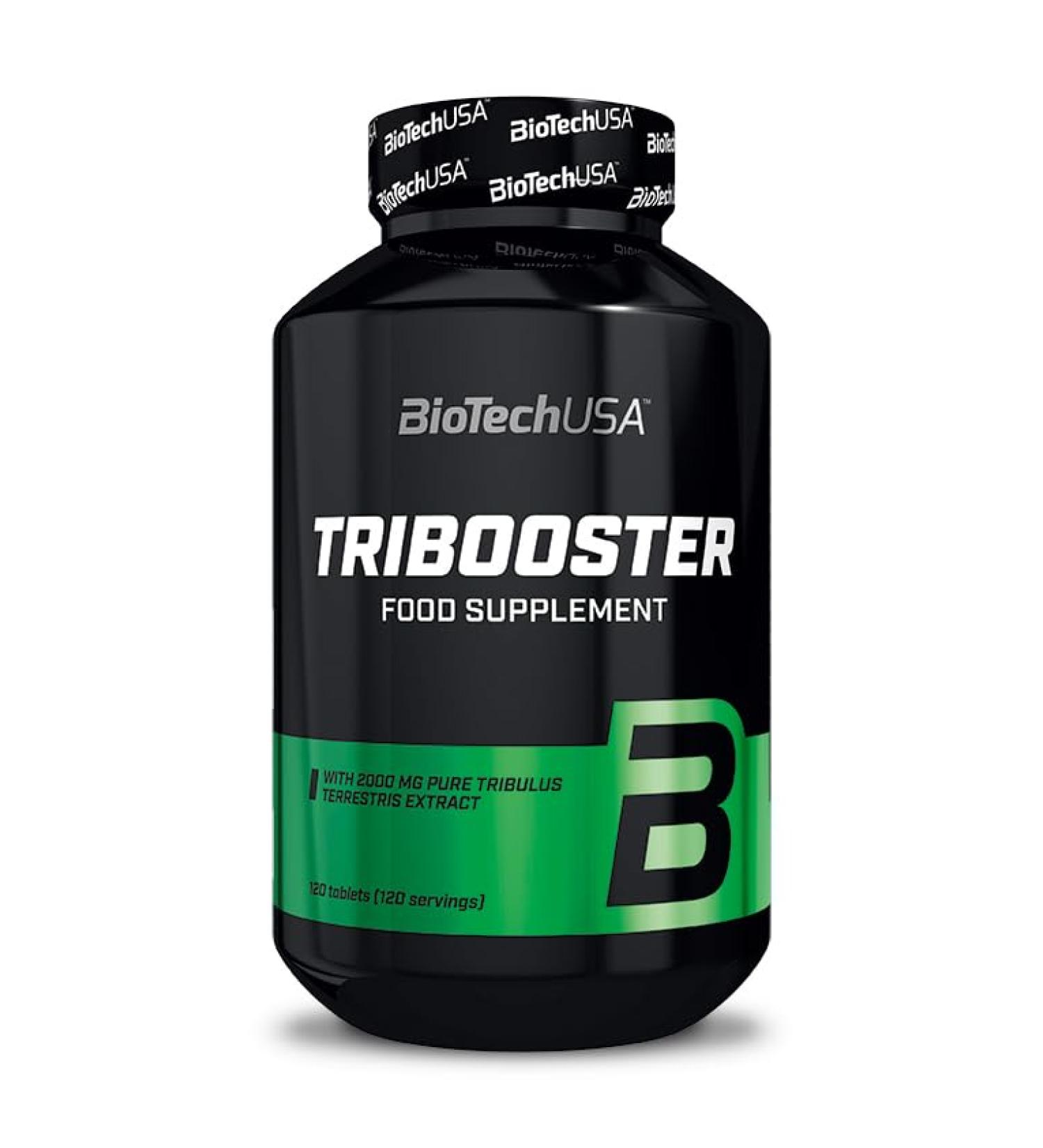 BioTechUSA Tribooster - Dietary Supplement with Tribulus Terrestris | 120 Tablets for Enhanced Performance - Buy Online on GoSupps.com