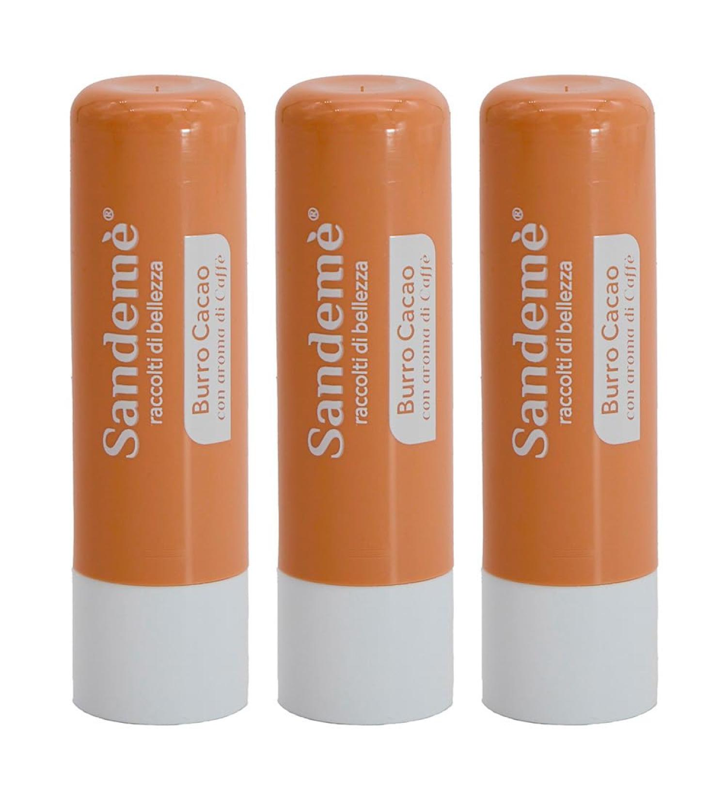 Sandem Cocoa Butter with Green Coffee Extract - 3 sticks of 4.5 ml - Buy Online on GoSupps.com