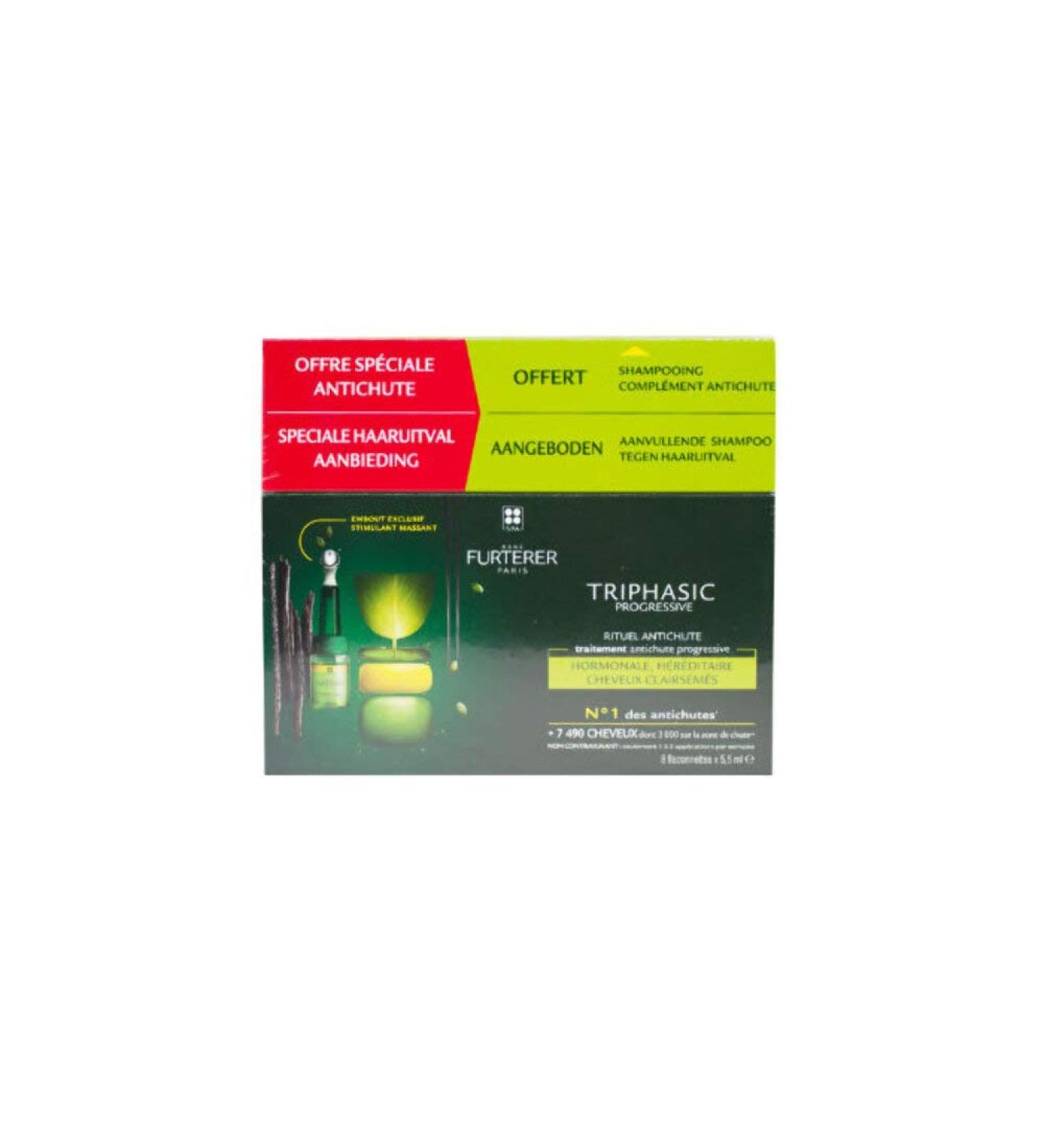 Rene Furterer Rene Triphasic Progressive 8 bottles 60 g