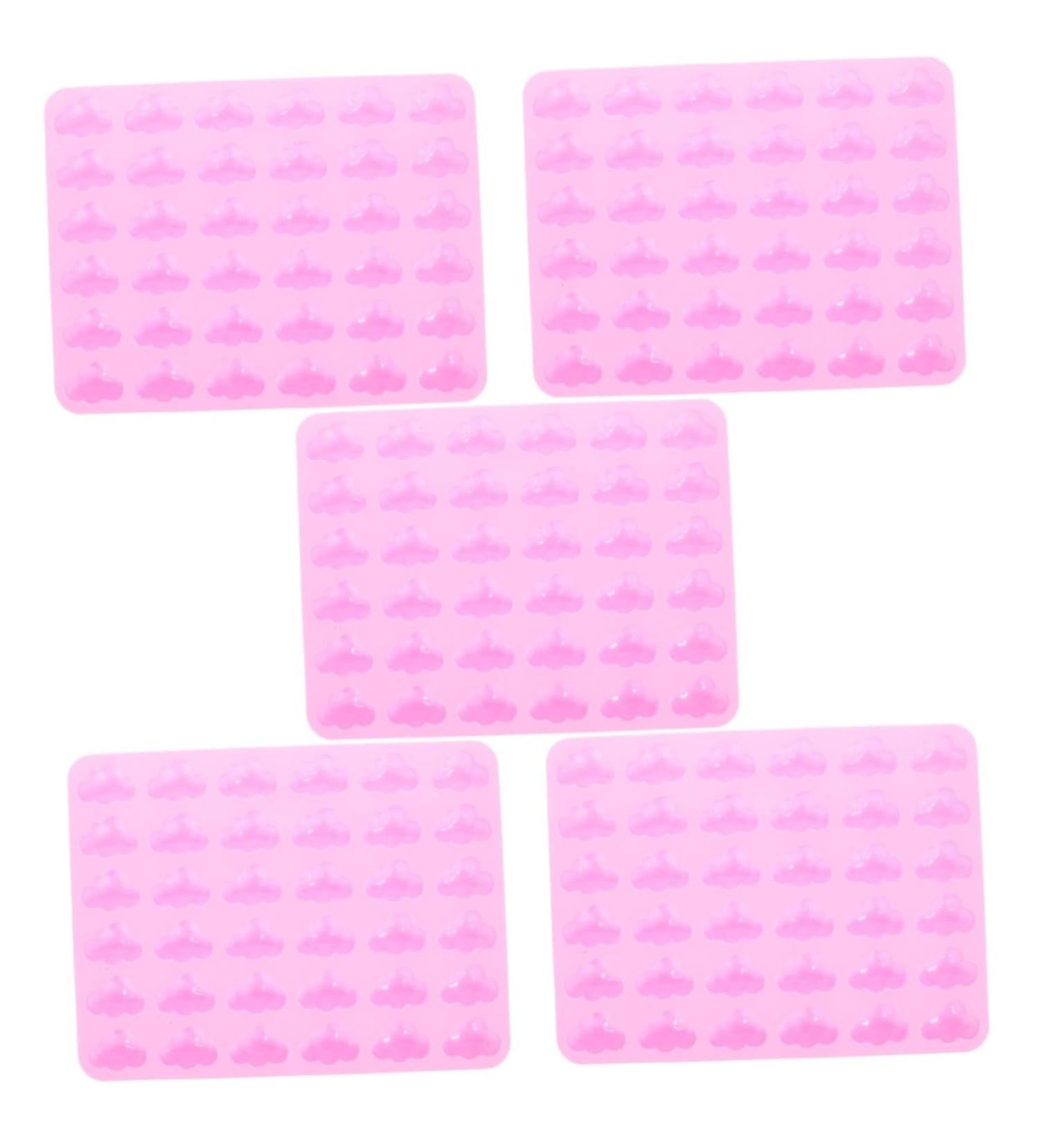 Milisten 5pcs Cloud Silicone Mold Chocolate Molds Chocolate Chip Mold Candle Molds Candy Mould Adorable Chocolate Mold Safe Chocolate Mold Silicone Molds for Gelatin Baby Silica Gel Pudding 21.8X16.2cmx5pcs Pinkx5pcs - Buy Online on GoSupps.com