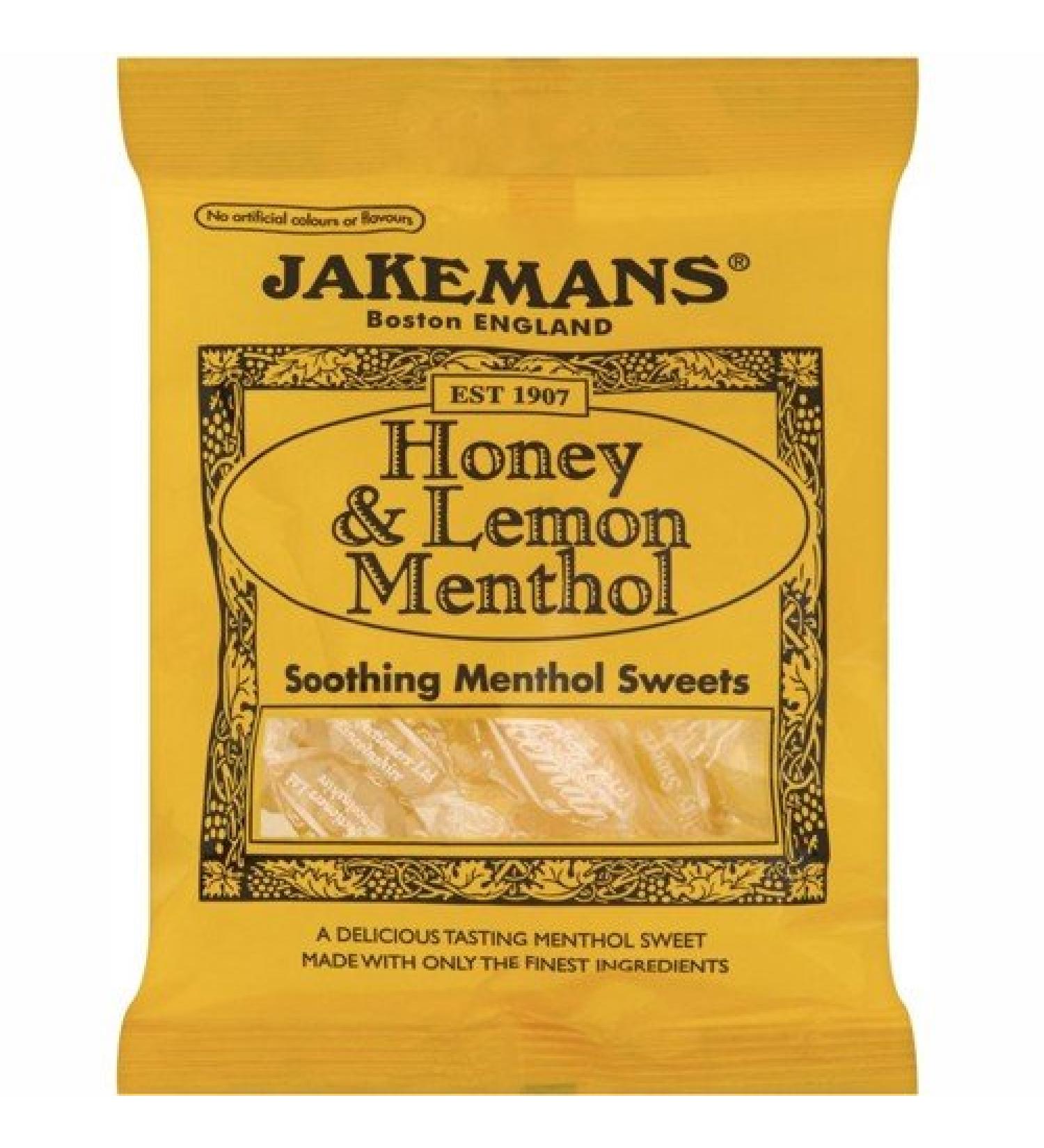 (2 Pack) - Jakemans - Honey & Lemon Bag | 100g | 2 Pack Bundle Pack Of 2