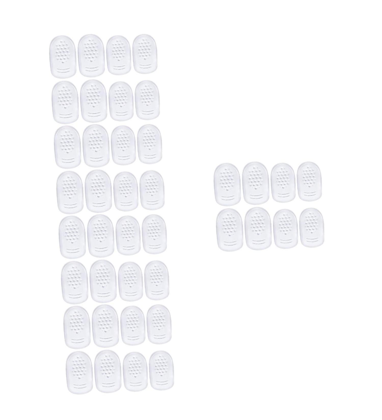 NOLITOY 20 Pairs Self-Adhesive Gel Heel Pads for Women - Silicone Heel Protectors & Grips for High Heels | Anti-Wear Insoles - Buy Online on GoSupps.com