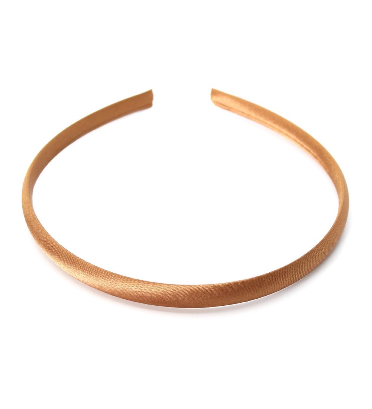 JUSTFOX - Pretty satin headband (beige)